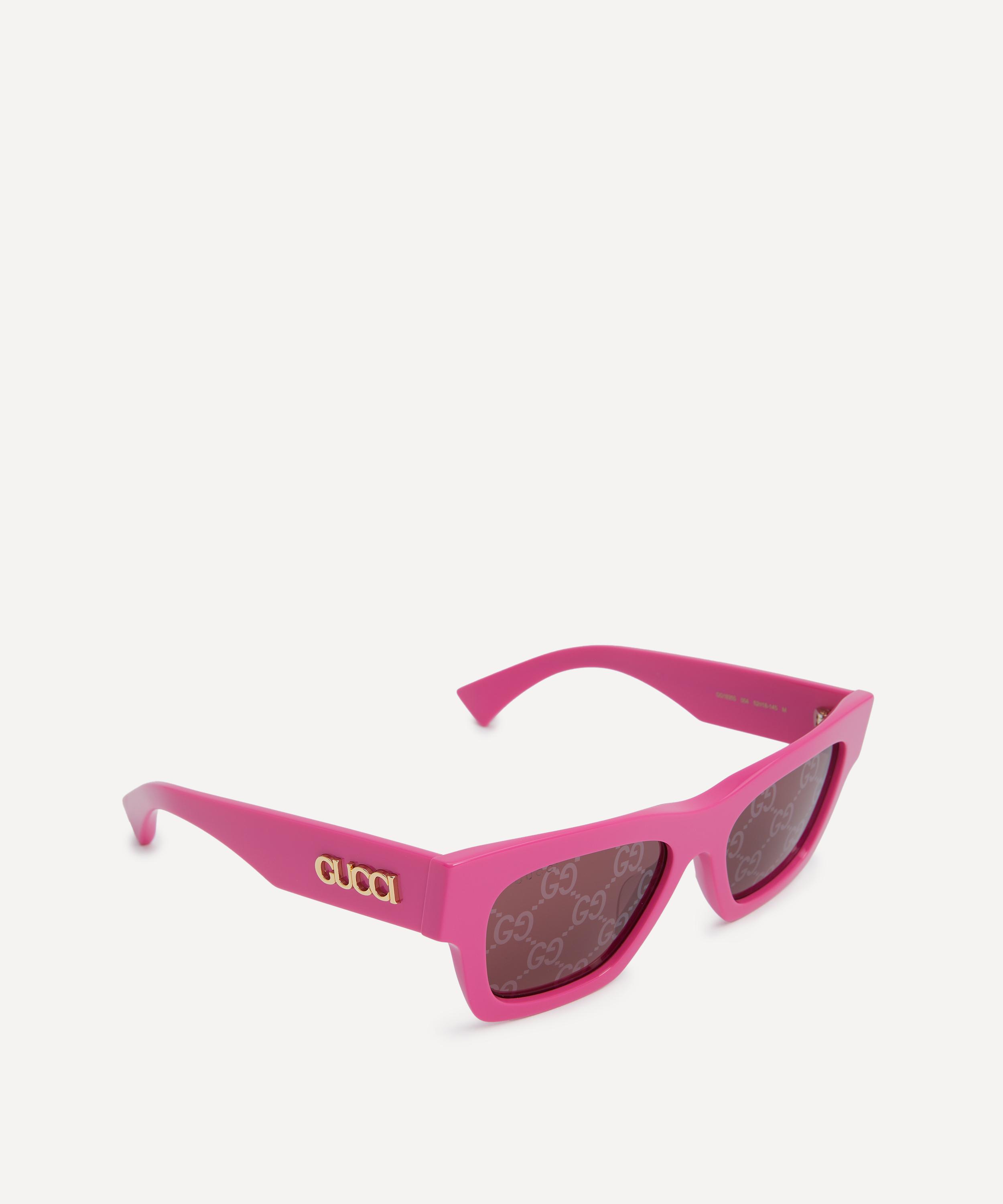 Gucci - Logo Lens Oversized Square Sunglasses image number 1