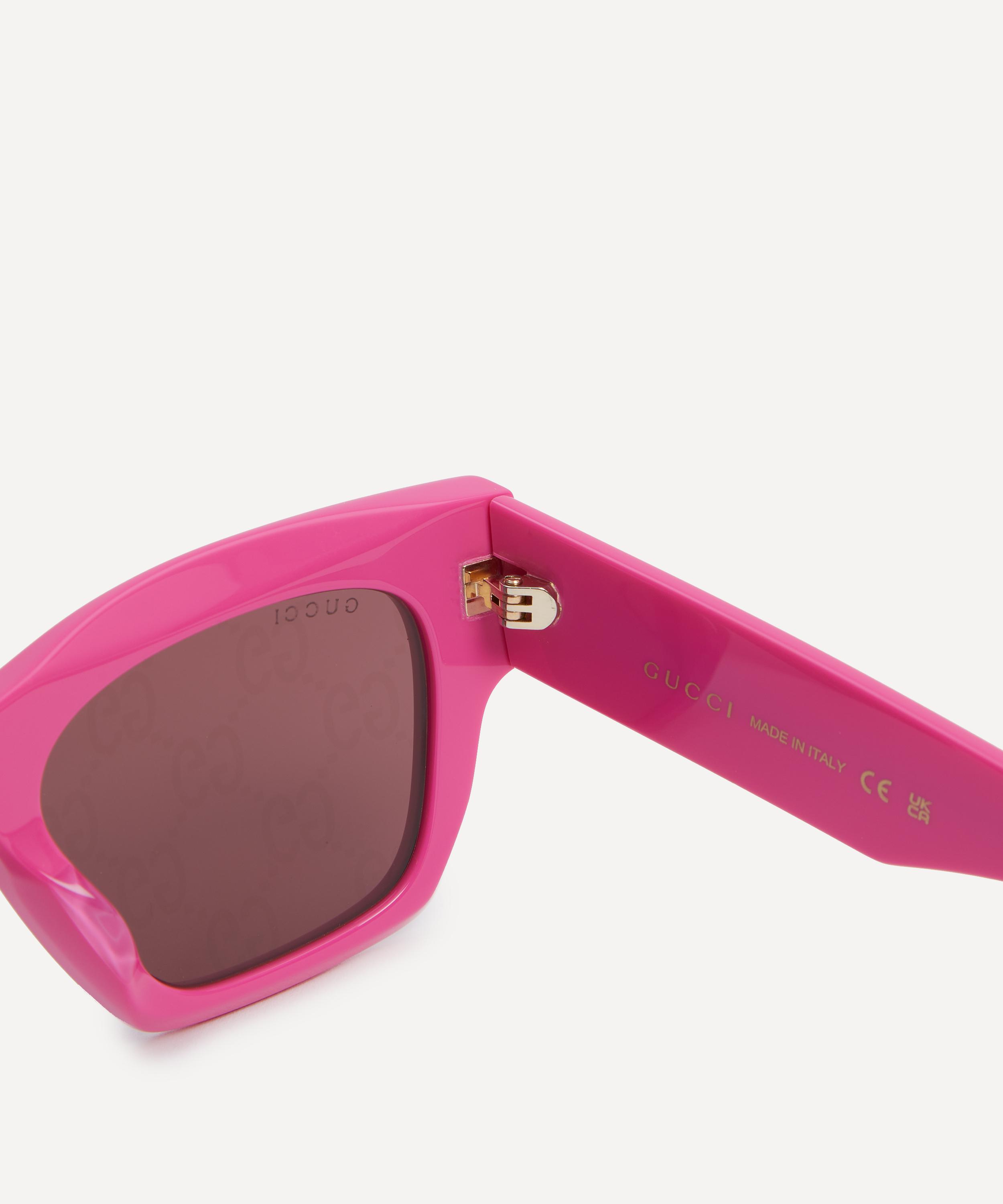Gucci - Logo Lens Oversized Square Sunglasses image number 2