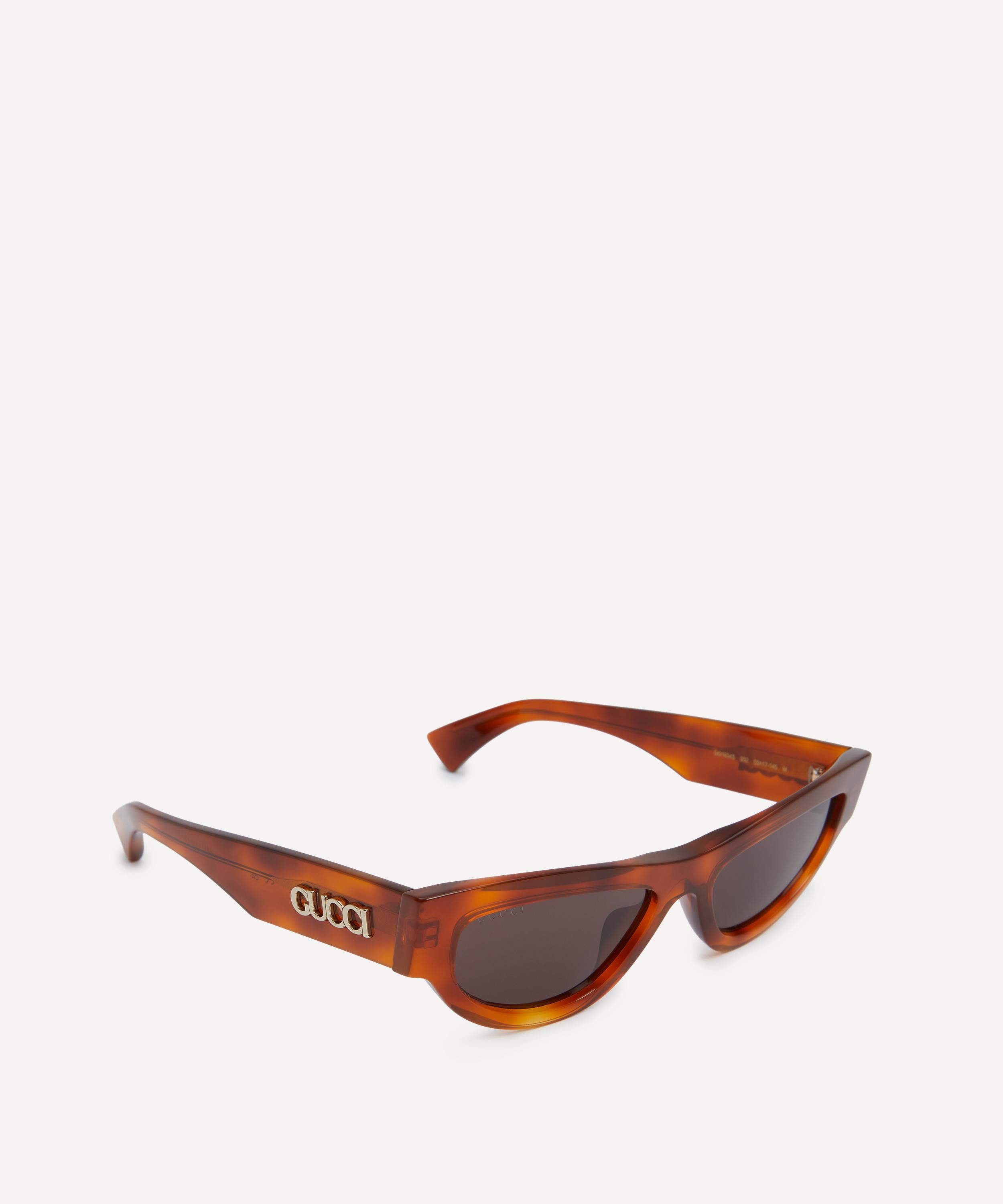 Gucci - Narrow Cat-Eye Sunglasses image number 1