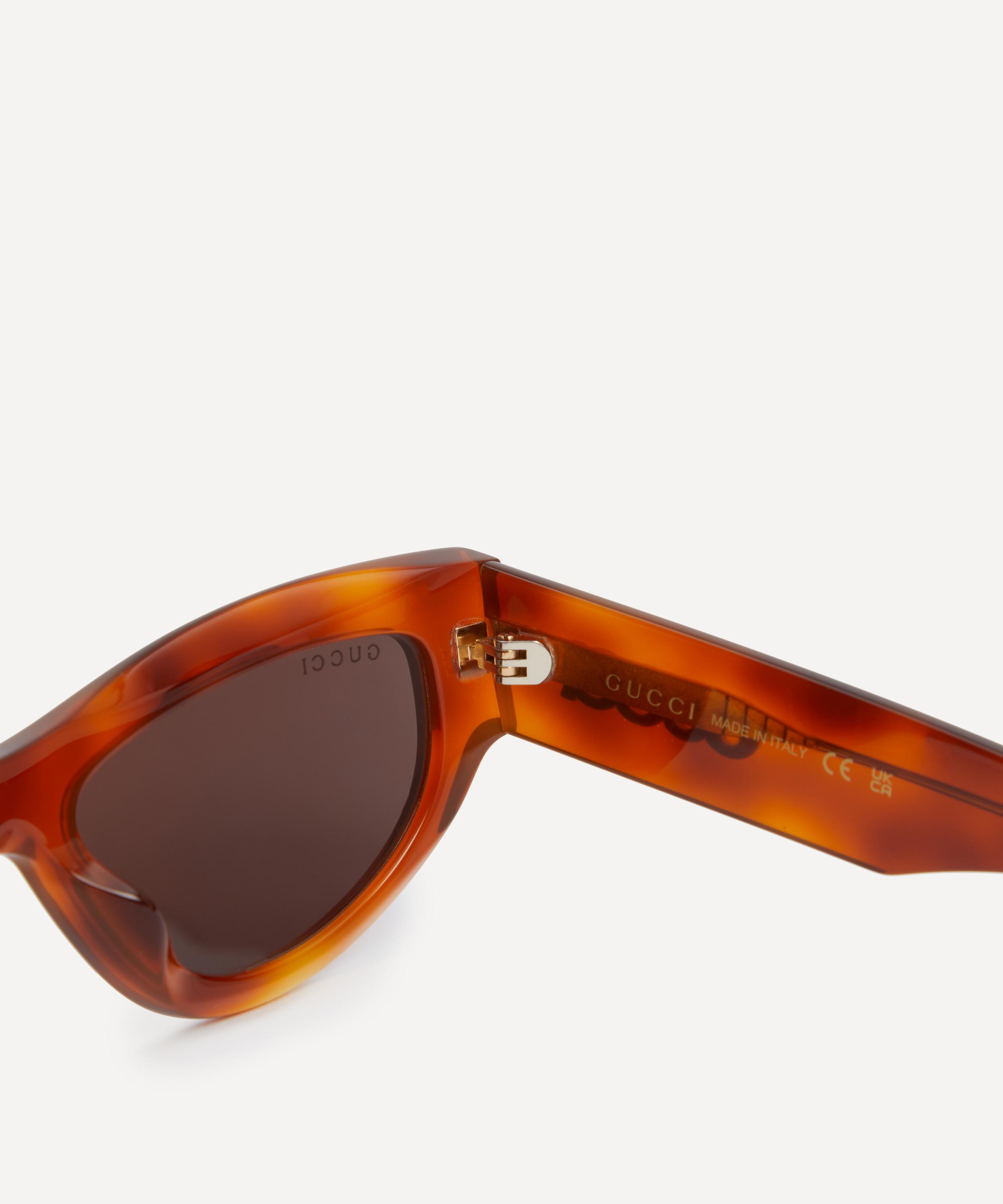 Gucci - Narrow Cat-Eye Sunglasses image number 2