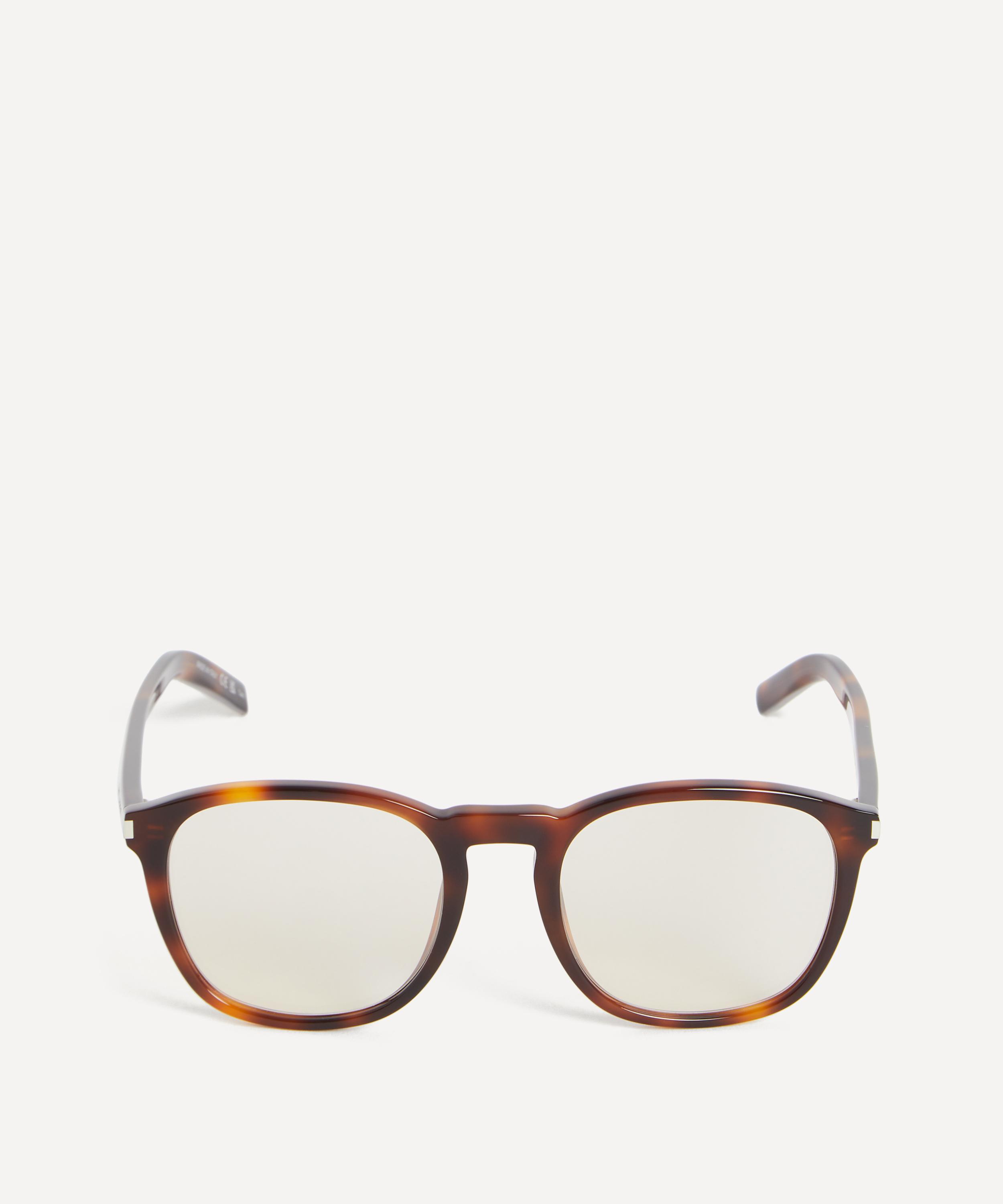 Saint Laurent - Havana Acetate Oval Sunglasses
