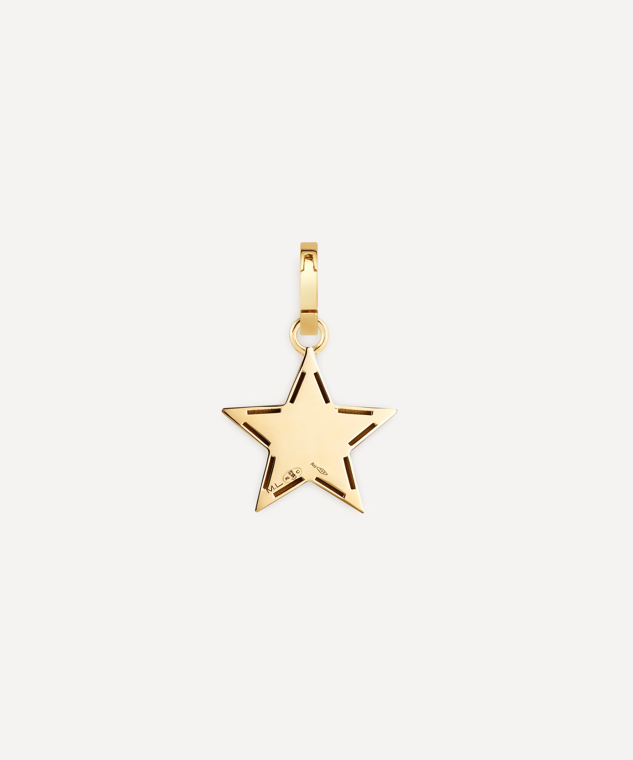 Marie Lichtenberg - 18ct Gold Small Star Pendant image number 3