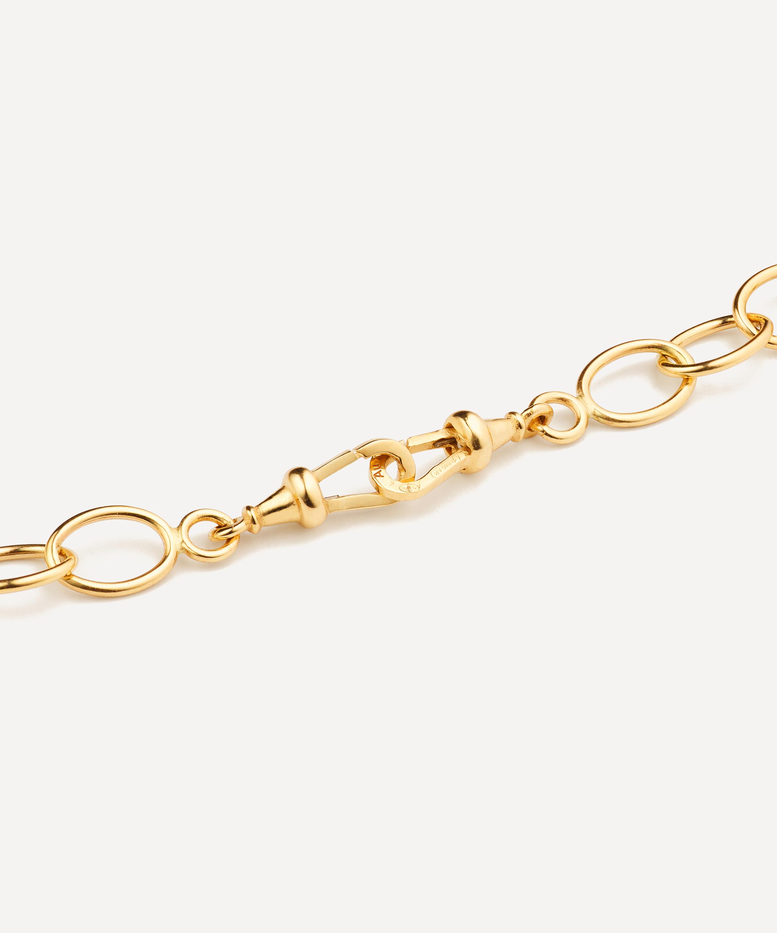 Marie Lichtenberg 14ct Gold Rosa Micro Chain Necklace | Liberty