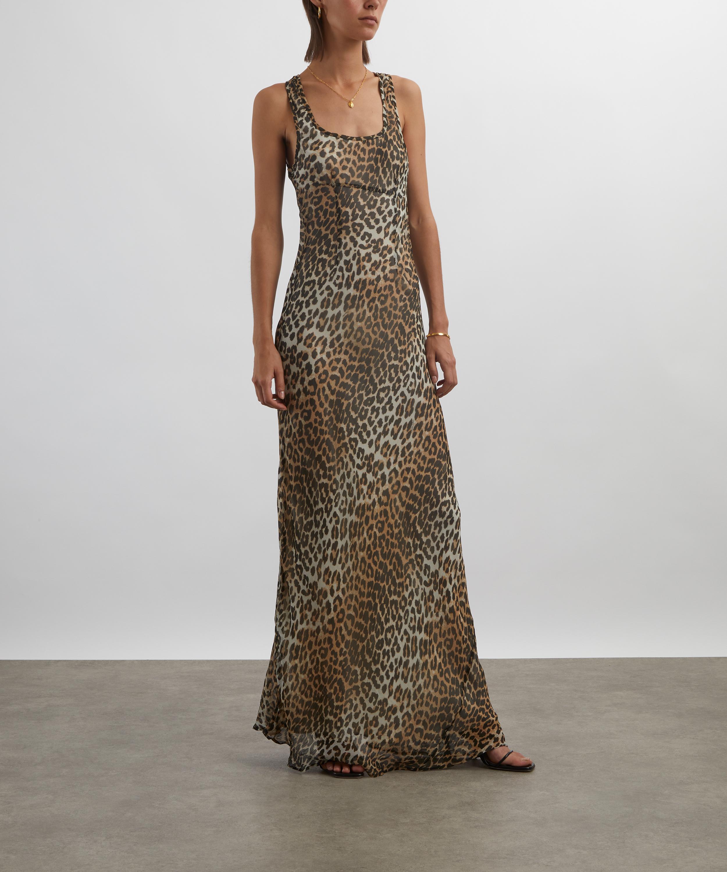 Ganni - Leopard Print Maxi Dress image number 2
