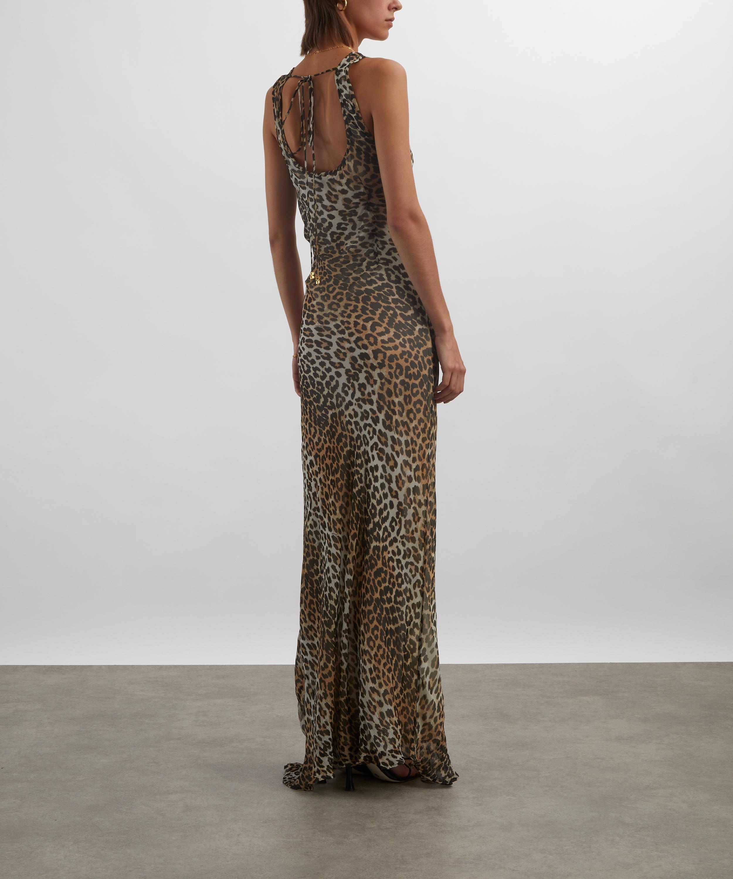 Ganni - Leopard Print Maxi Dress image number 3