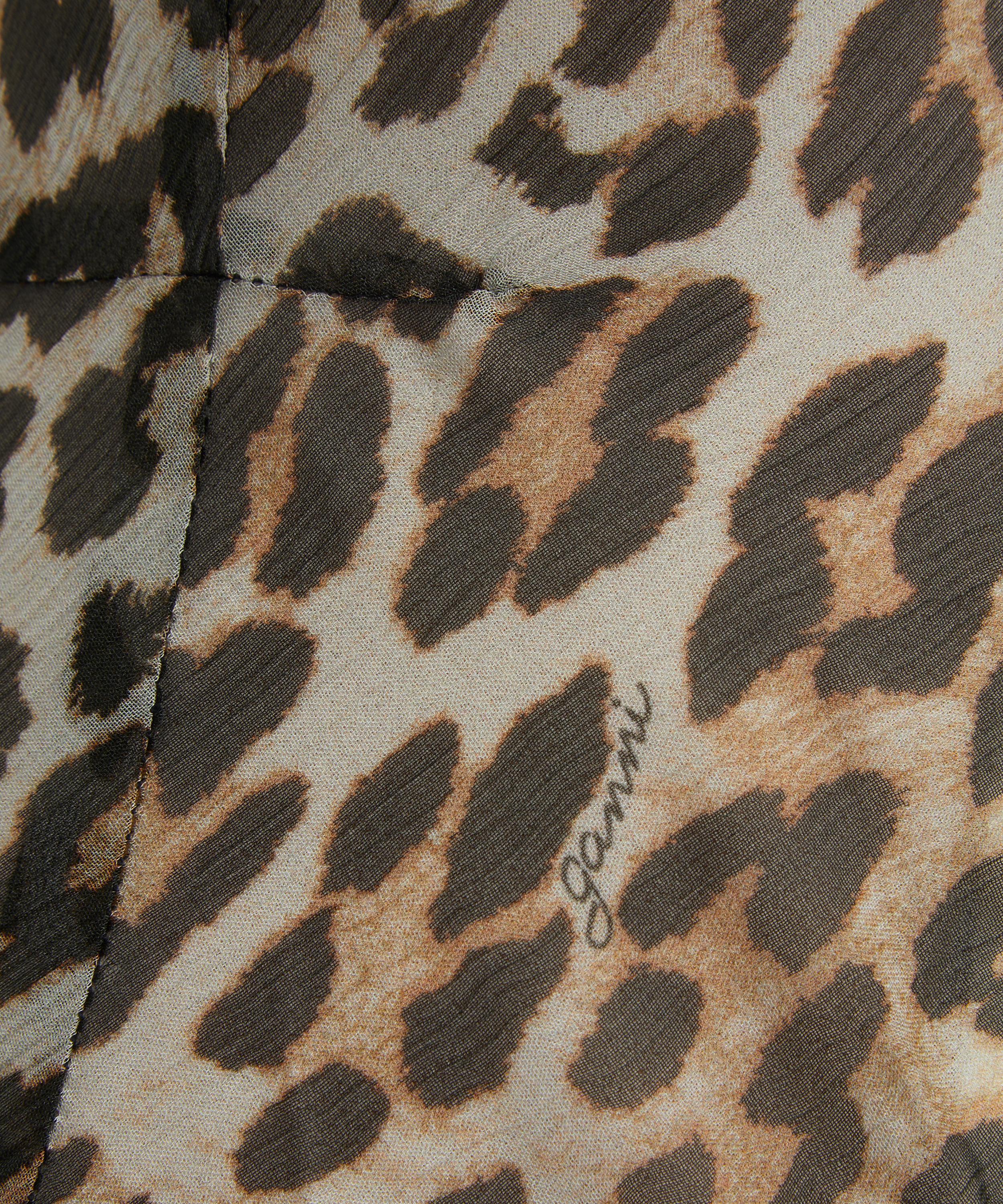 Ganni - Leopard Print Maxi Dress image number 4