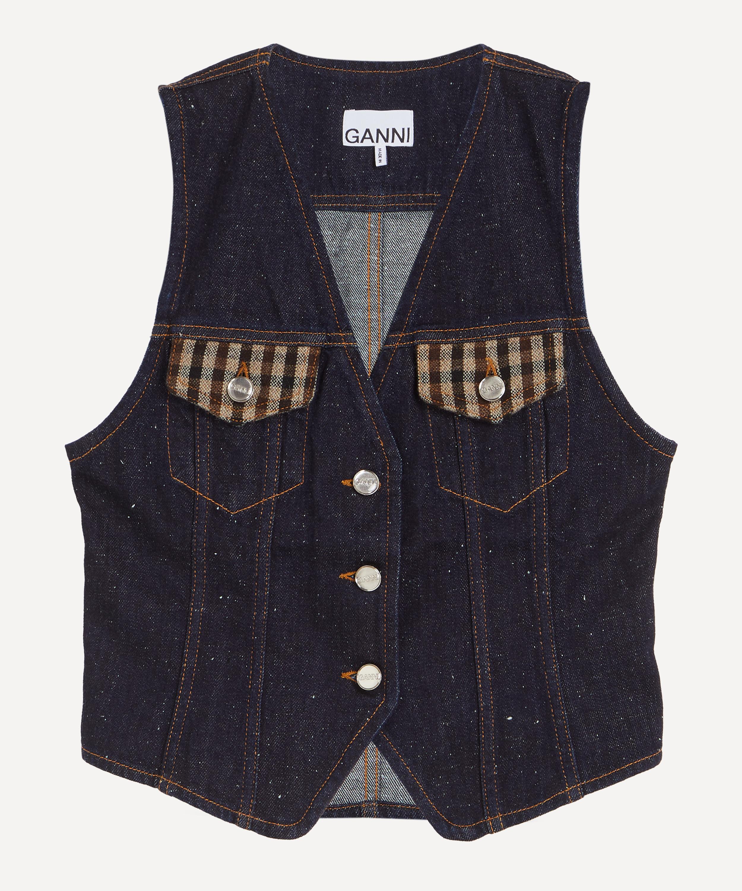 Ganni - Neppy Denim Vest