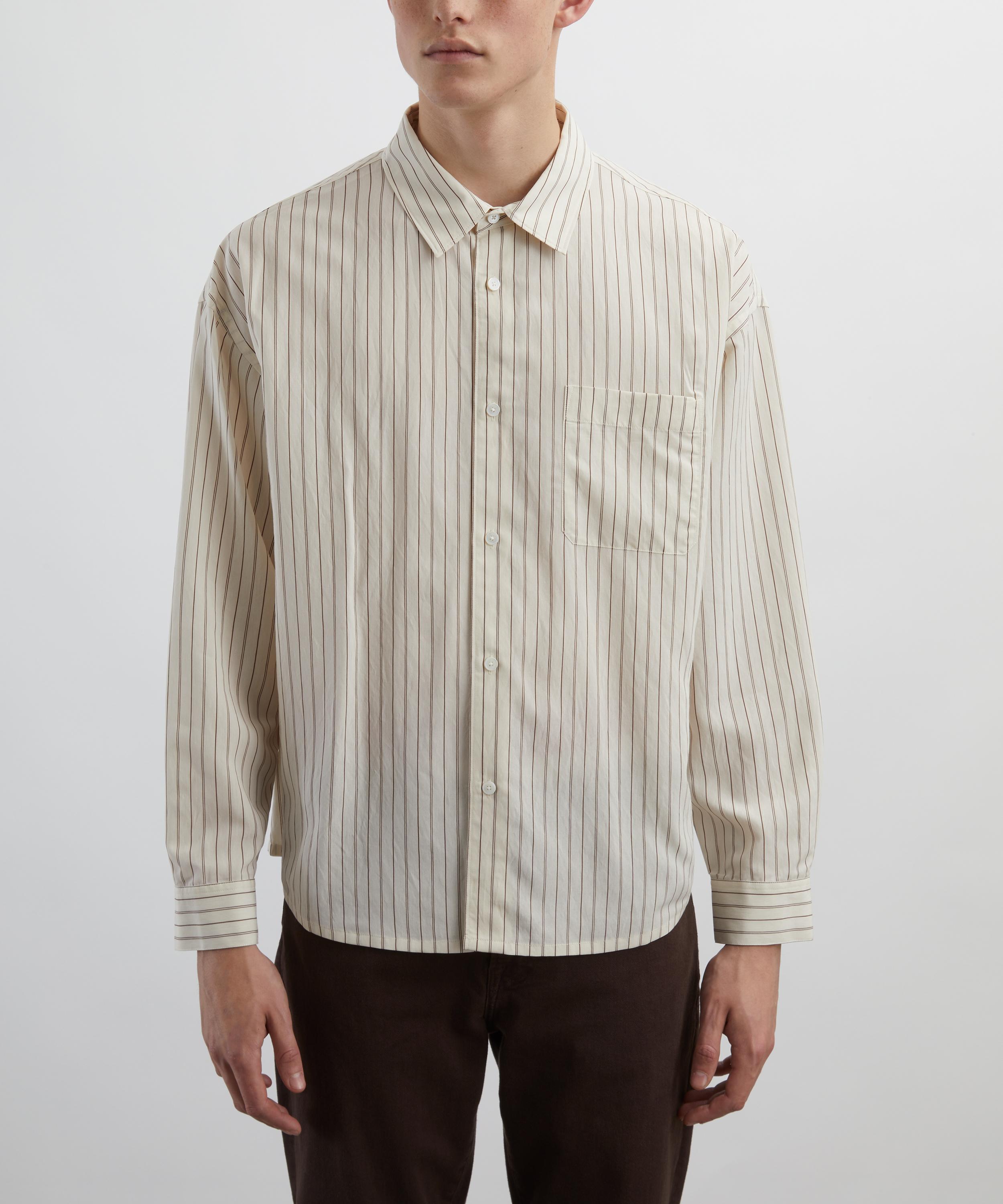 Frame - Brown-Striped Shirt image number 2