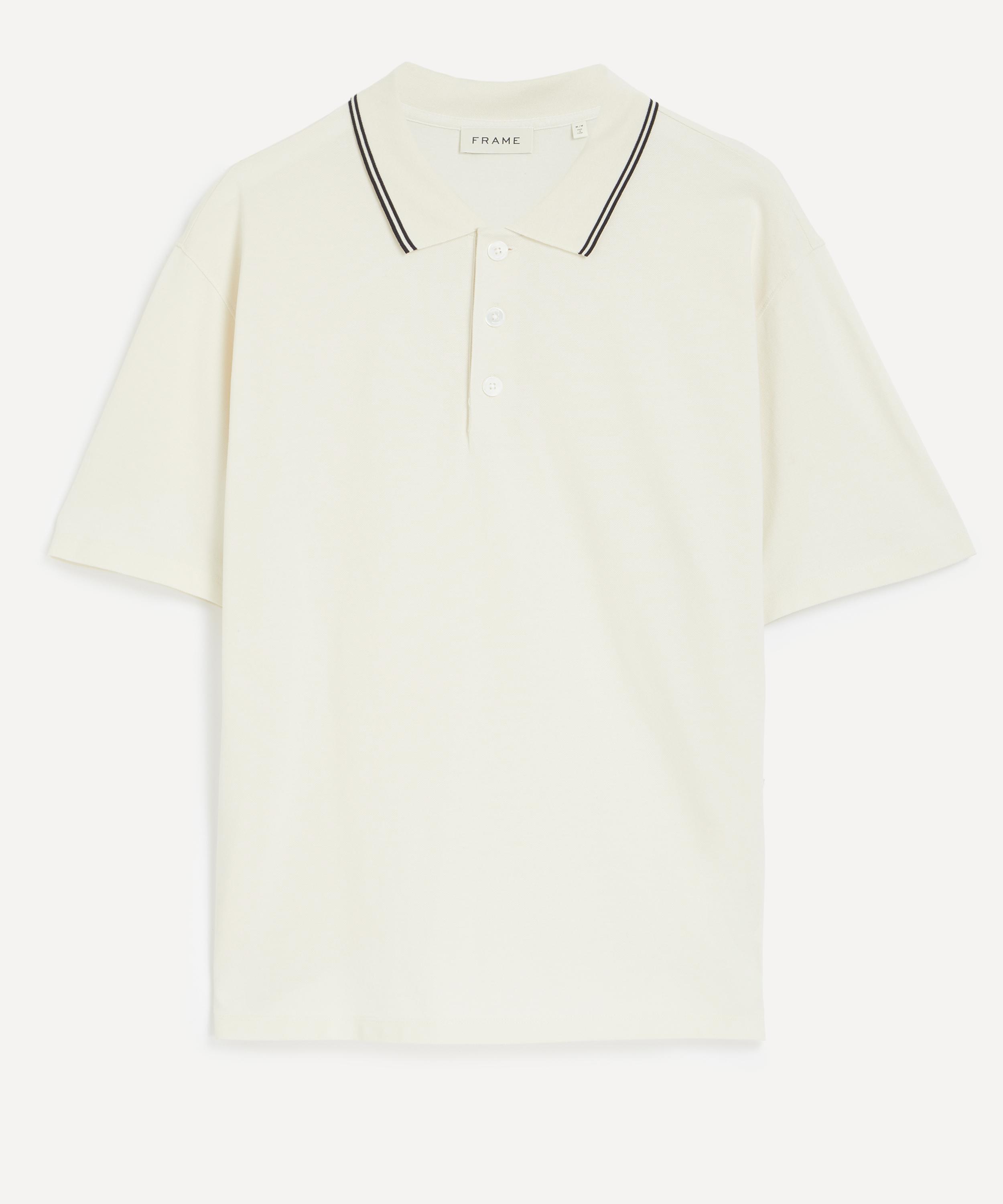 Frame - Light Pique Short-Sleeve Polo image number 0