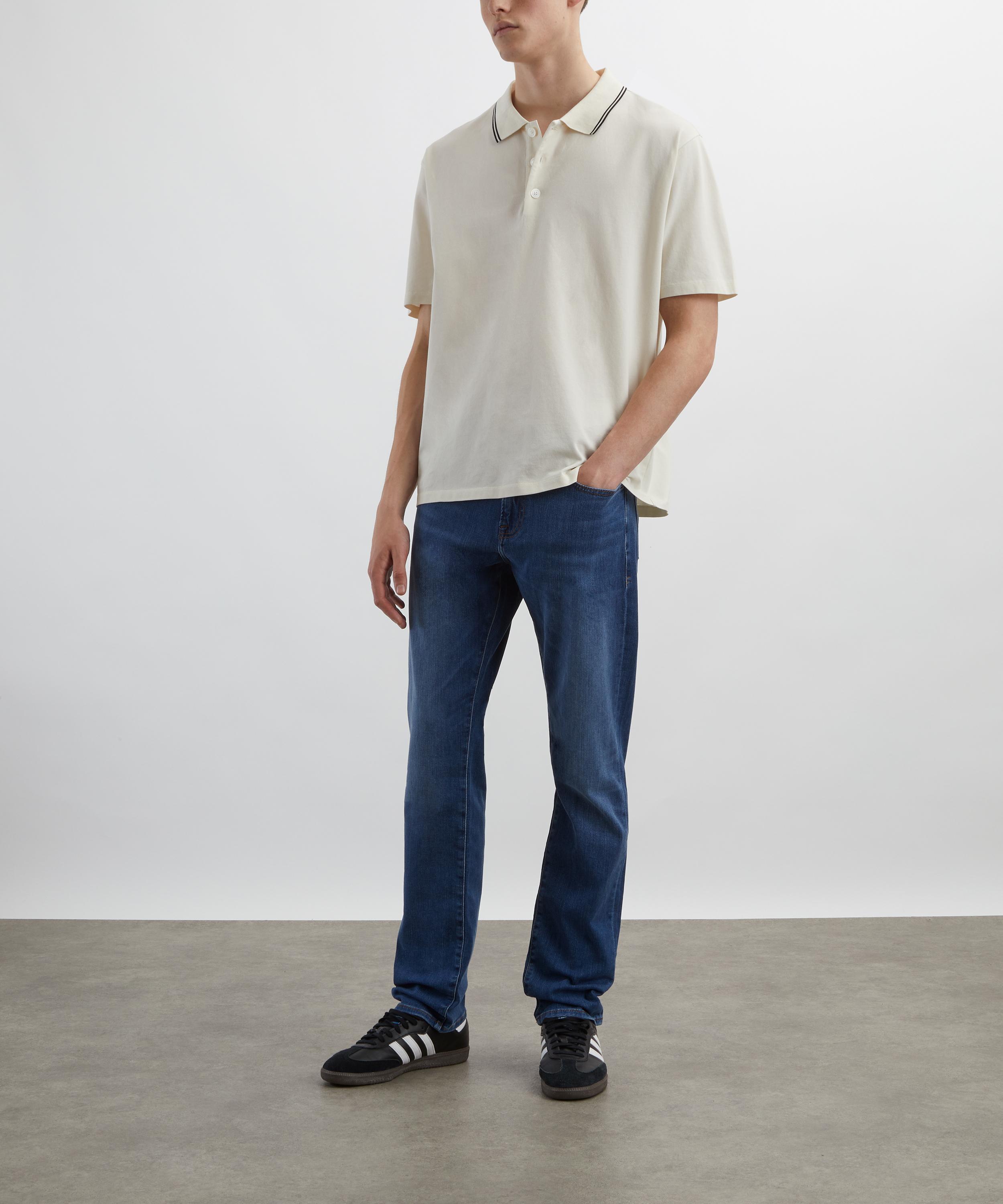 Frame - Light Pique Short-Sleeve Polo image number 1