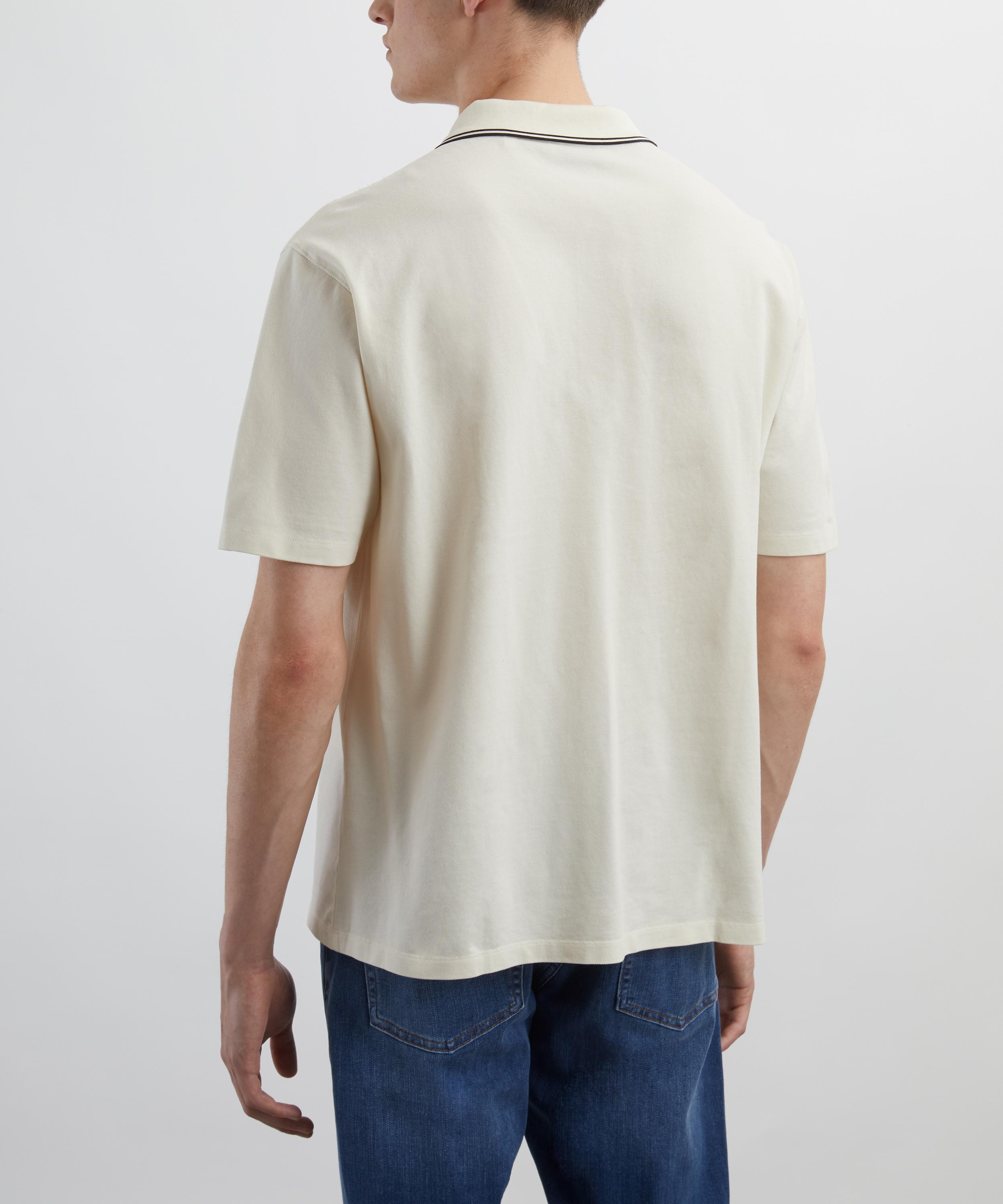 Frame - Light Pique Short-Sleeve Polo image number 3