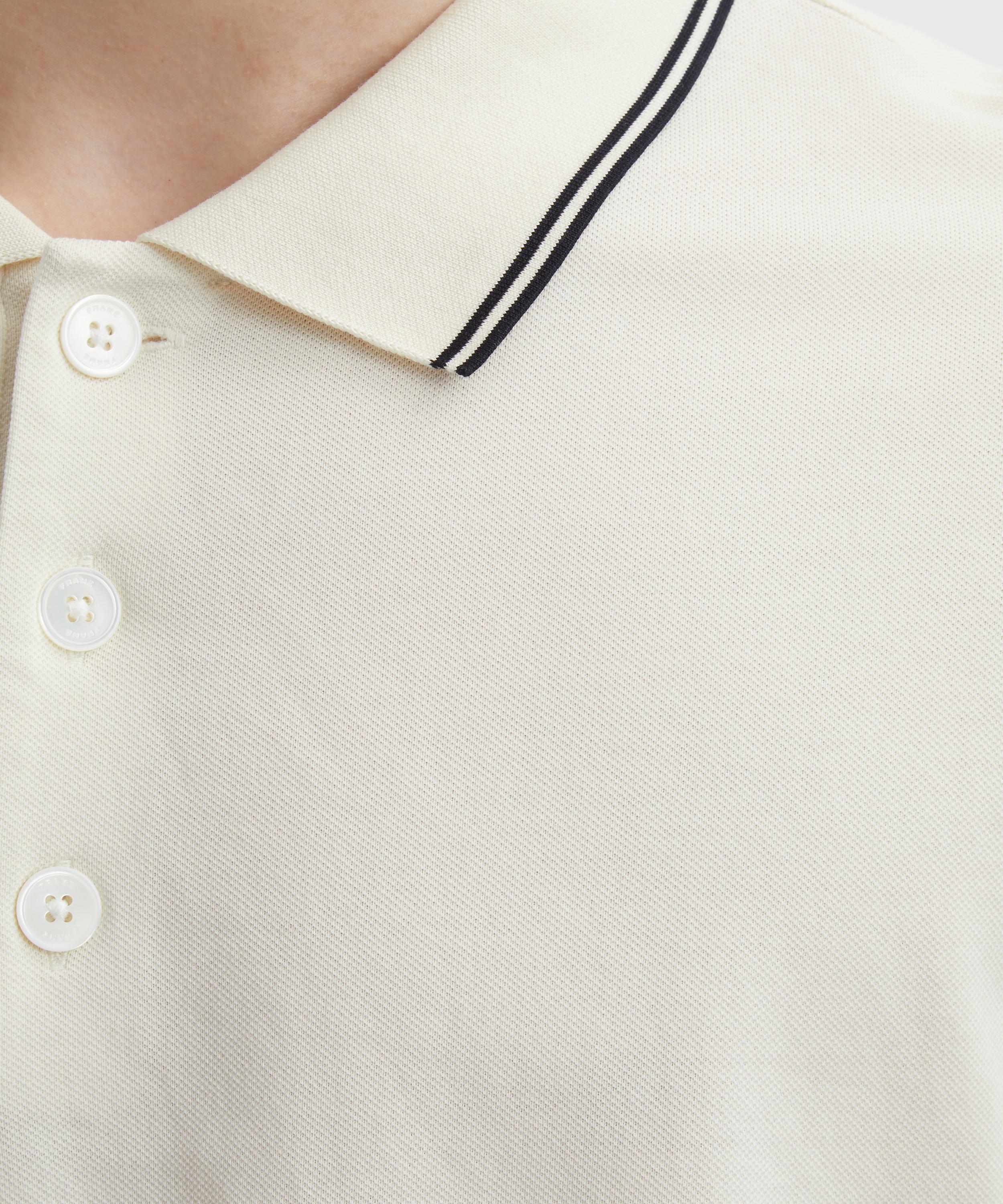 Frame - Light Pique Short-Sleeve Polo image number 4