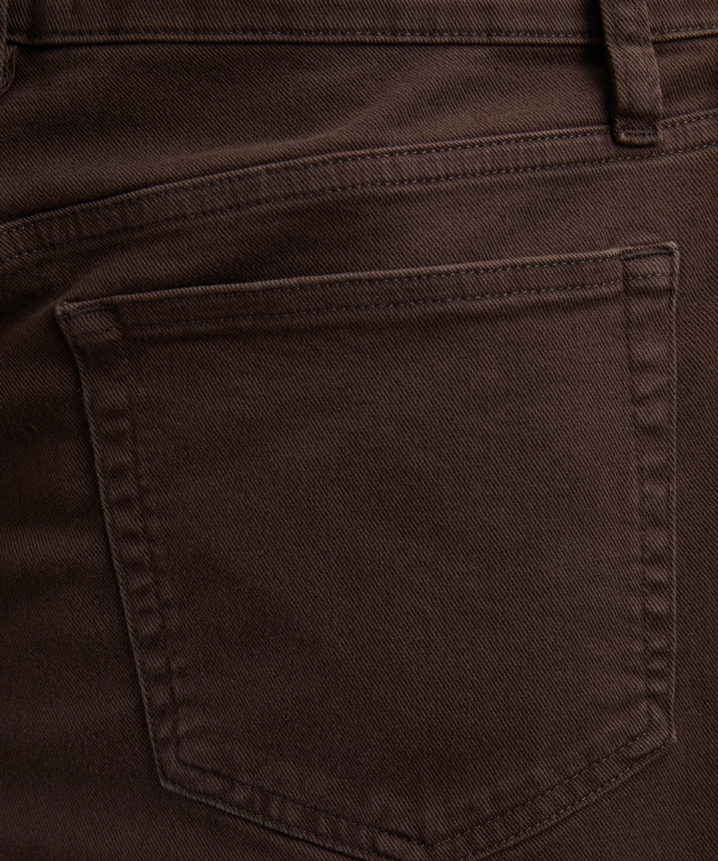 Frame - L’Homme Slim Jeans in Garage Dark Brown image number 4