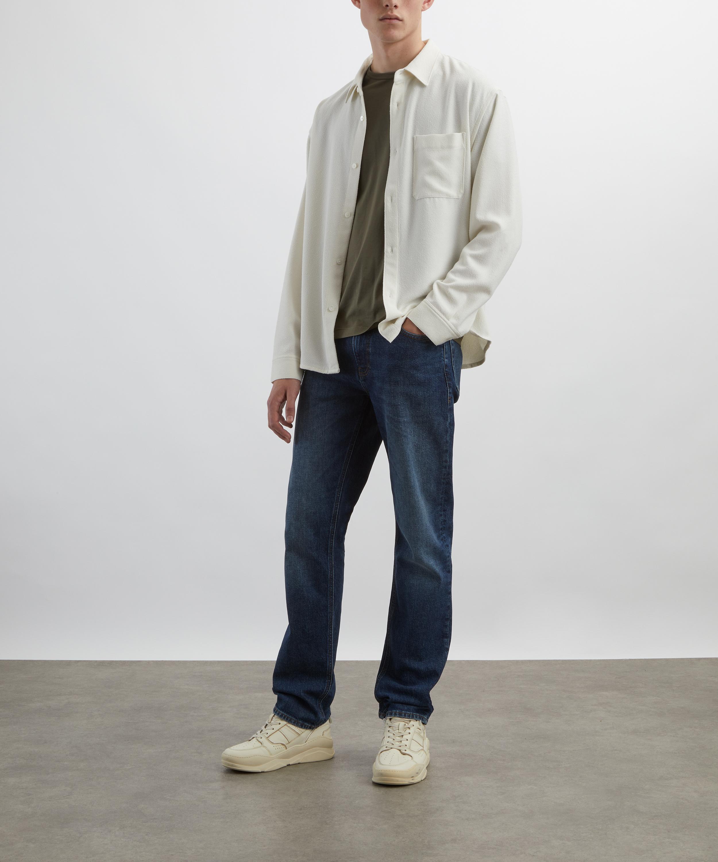 Frame - The Modern Straight Jeans in Pueblo image number 1
