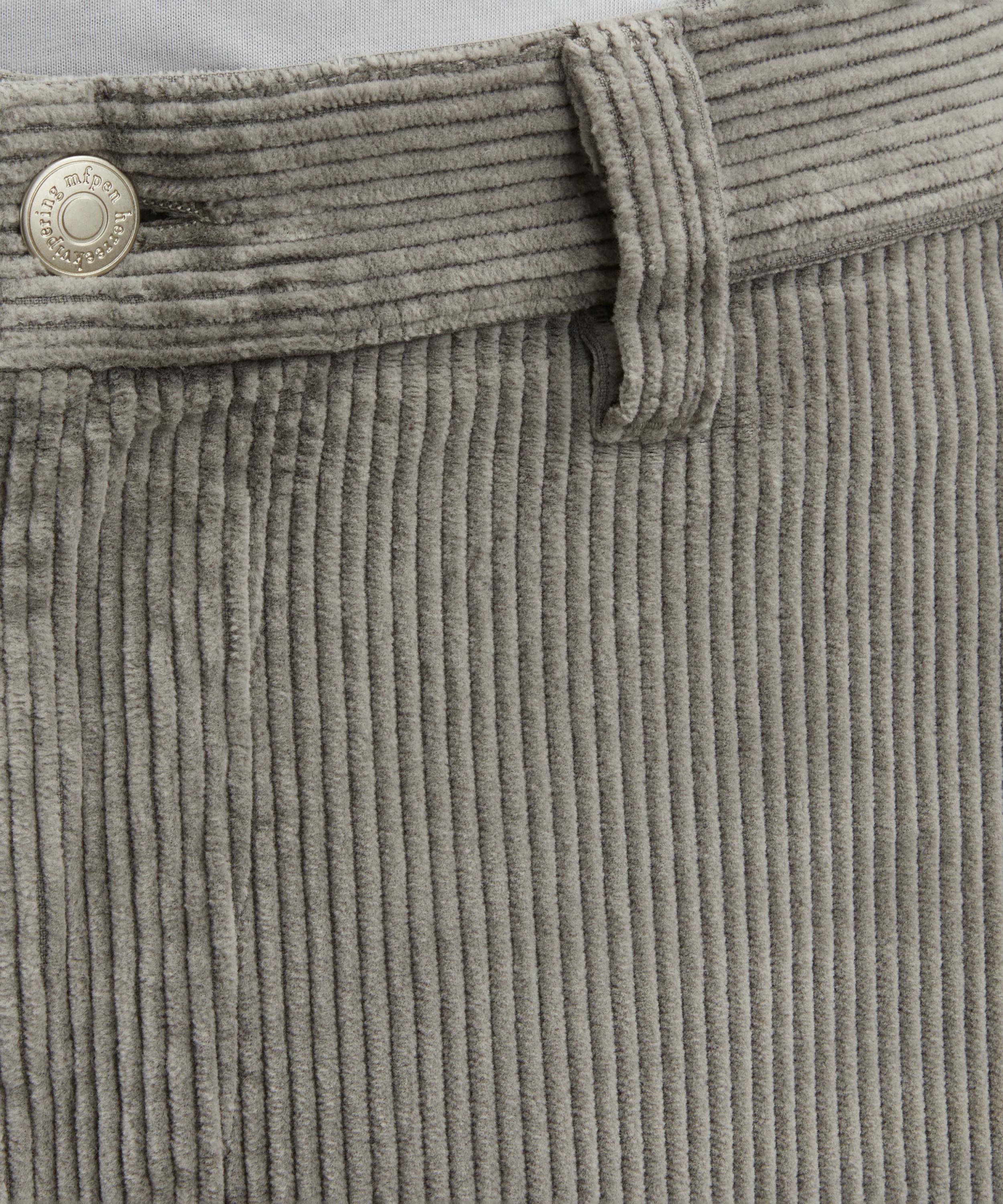 mfpen - Stained Grey Cord Trousers image number 4
