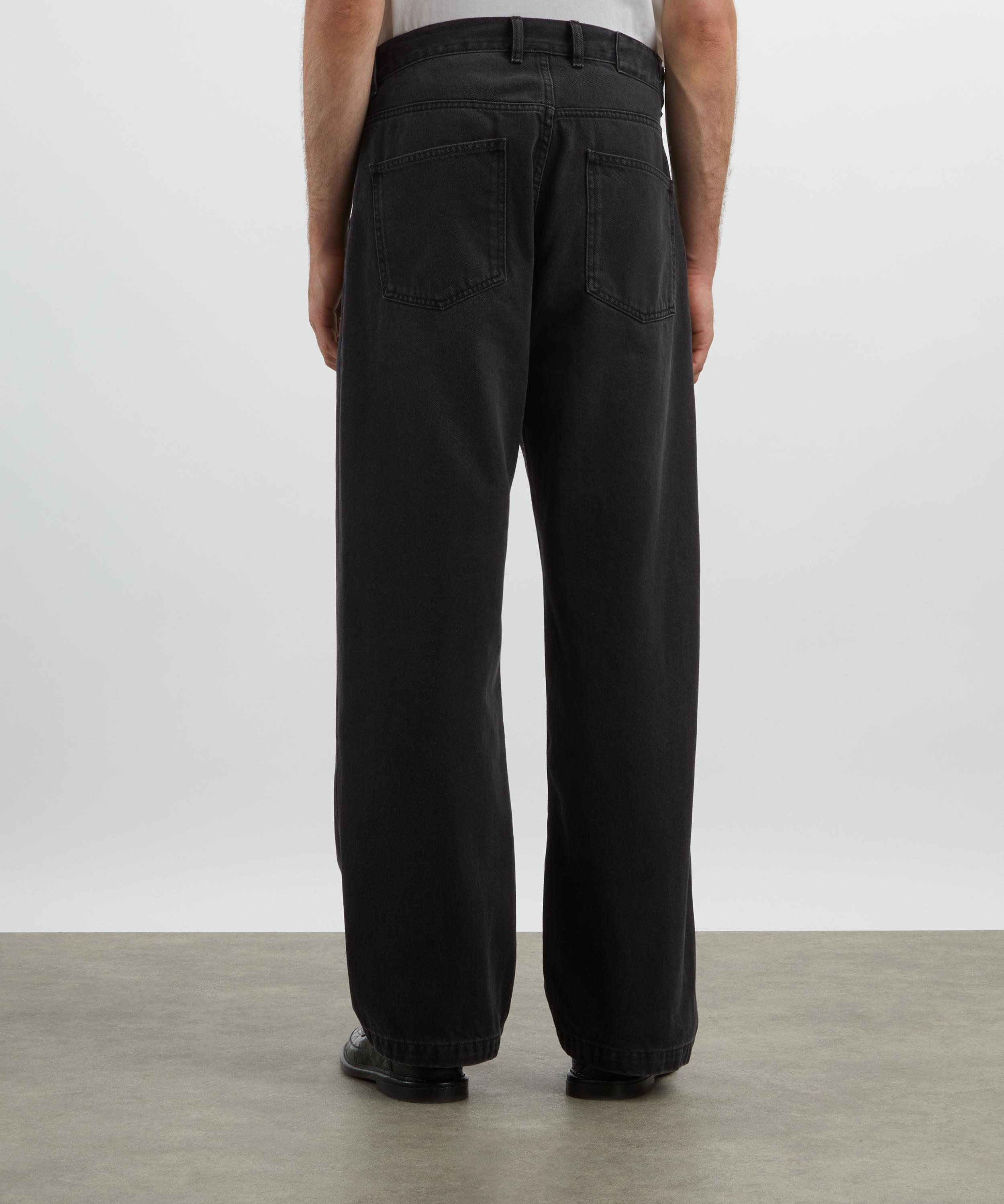 mfpen - Straight Cut Jeans in Faded Black image number 3
