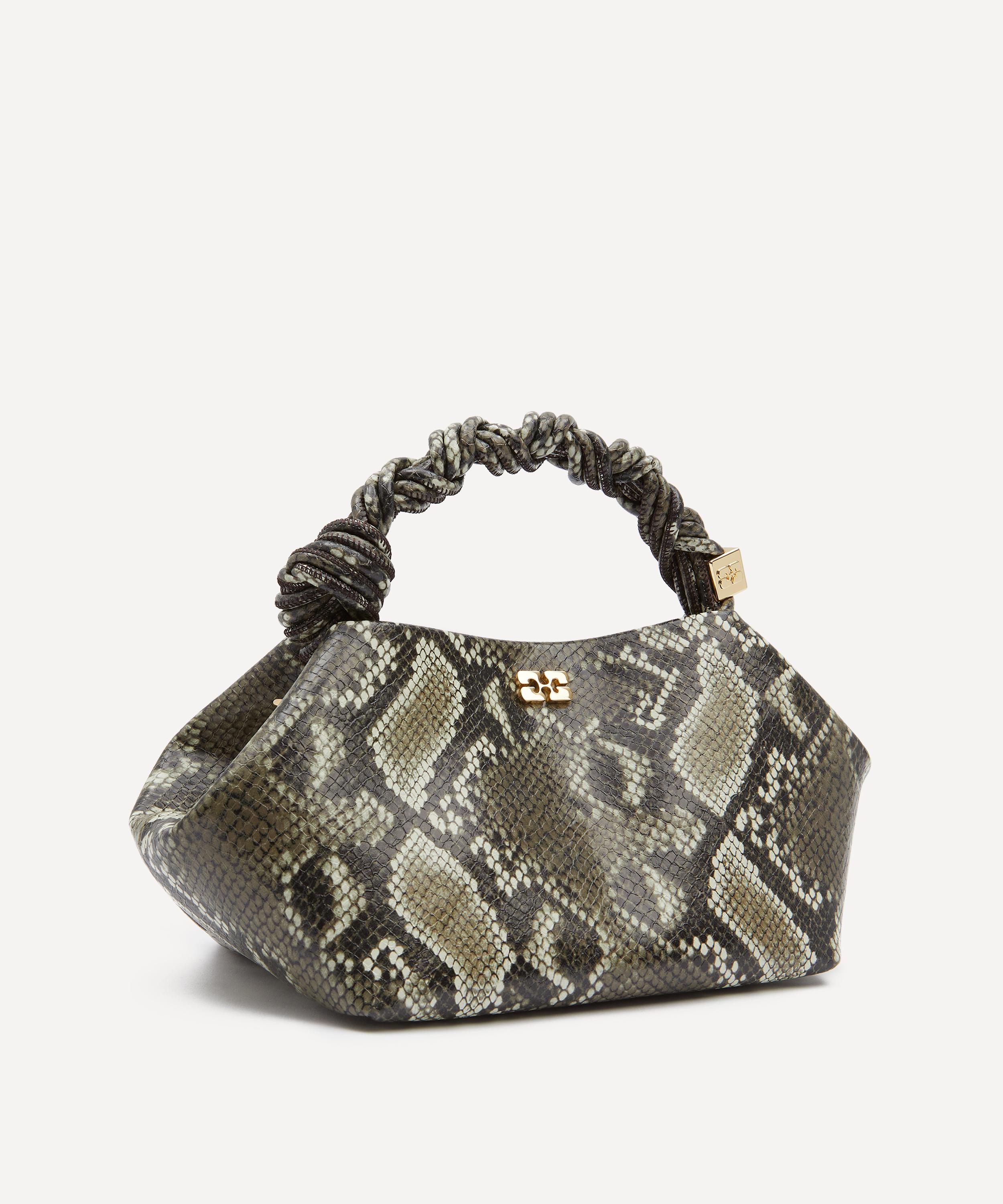 Ganni - Snake Small Bou Top Handle Bag image number 2