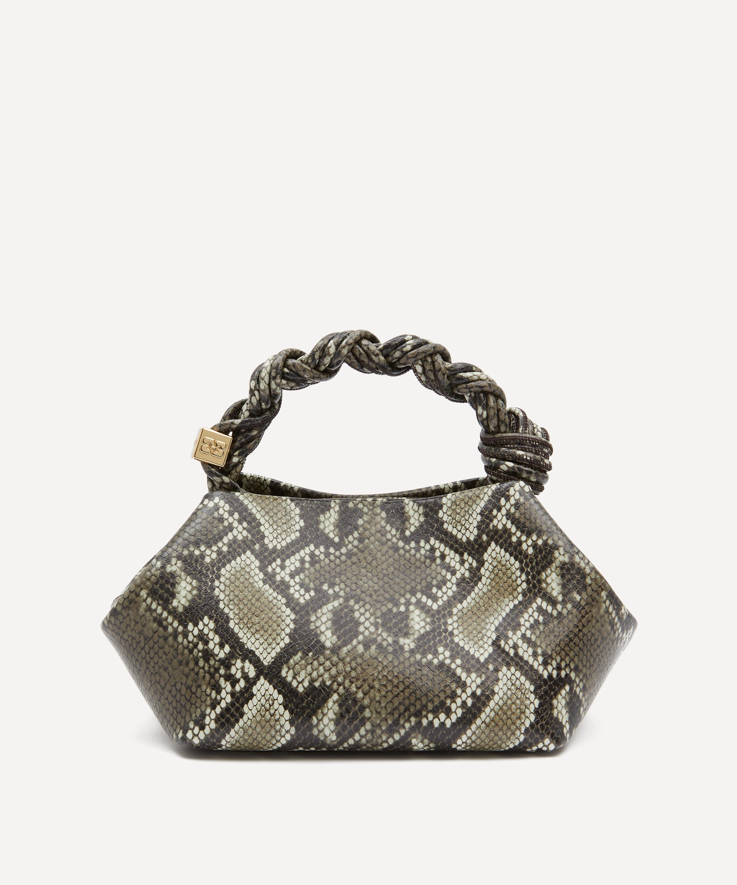 Ganni - Snake Small Bou Top Handle Bag image number 3