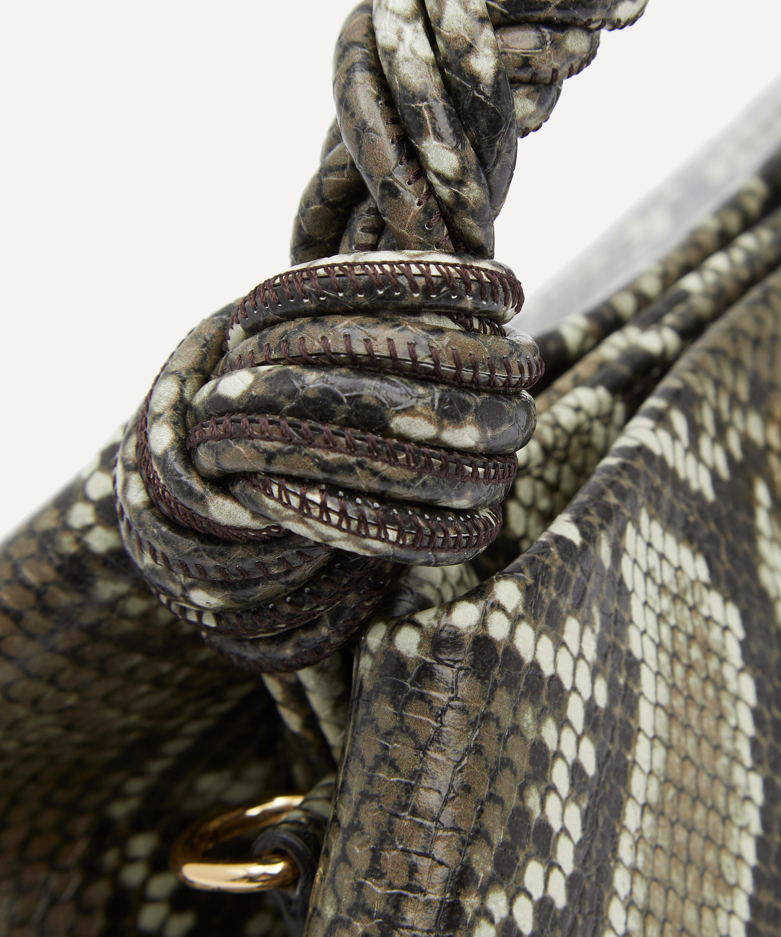 Ganni - Snake Small Bou Top Handle Bag image number 4