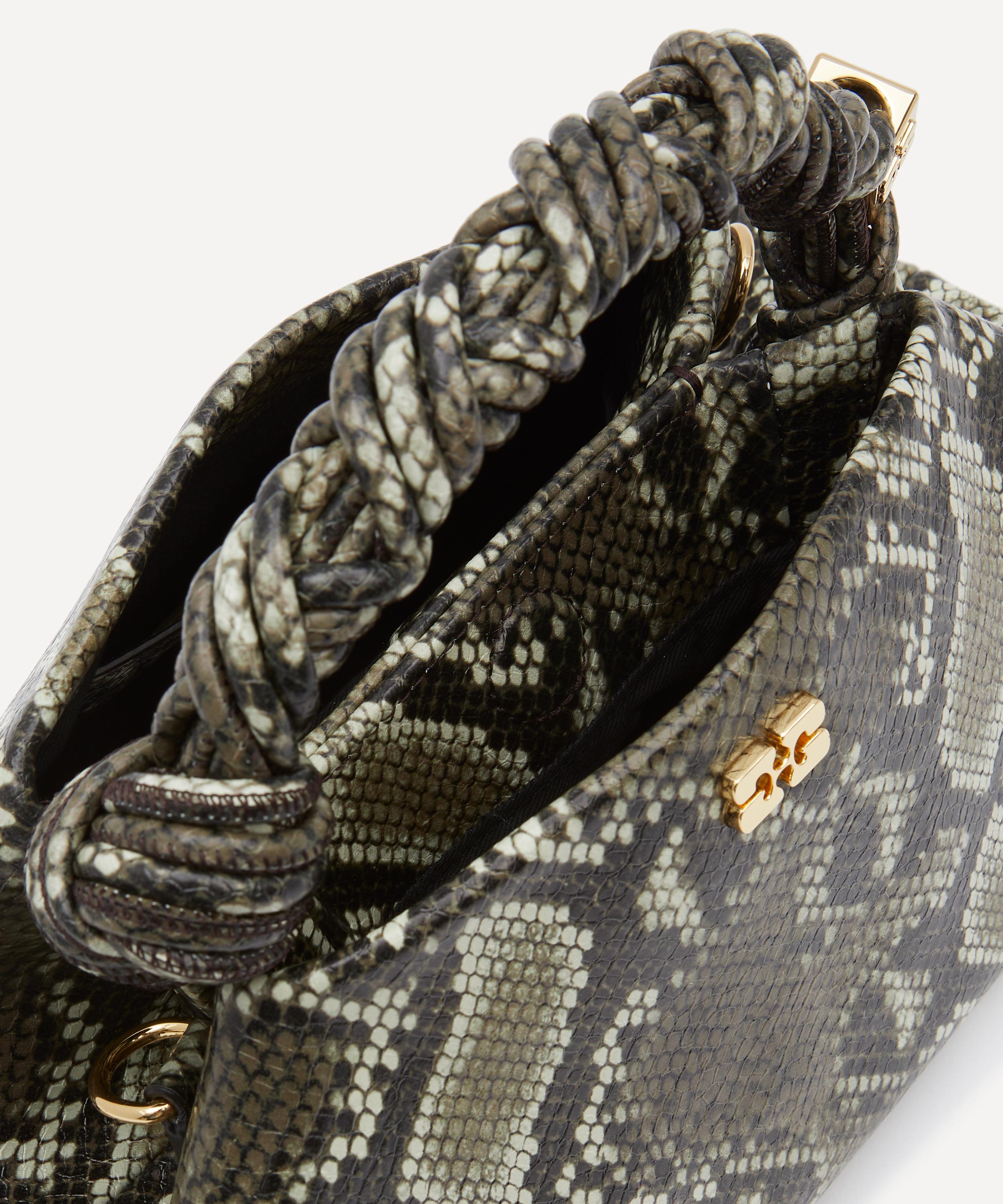 Ganni - Snake Small Bou Top Handle Bag image number 5