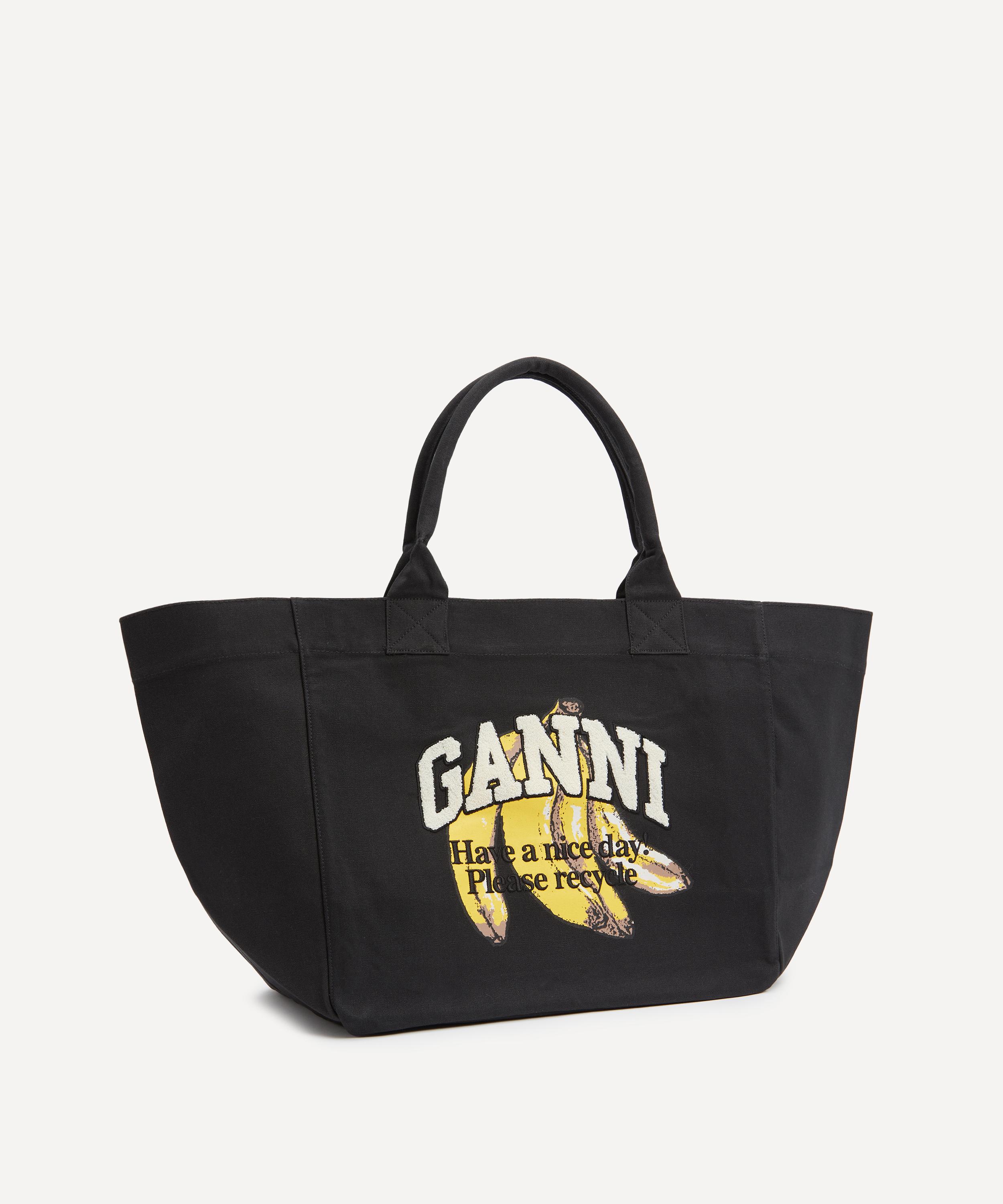 Ganni - Banana Print Tote Bag image number 2