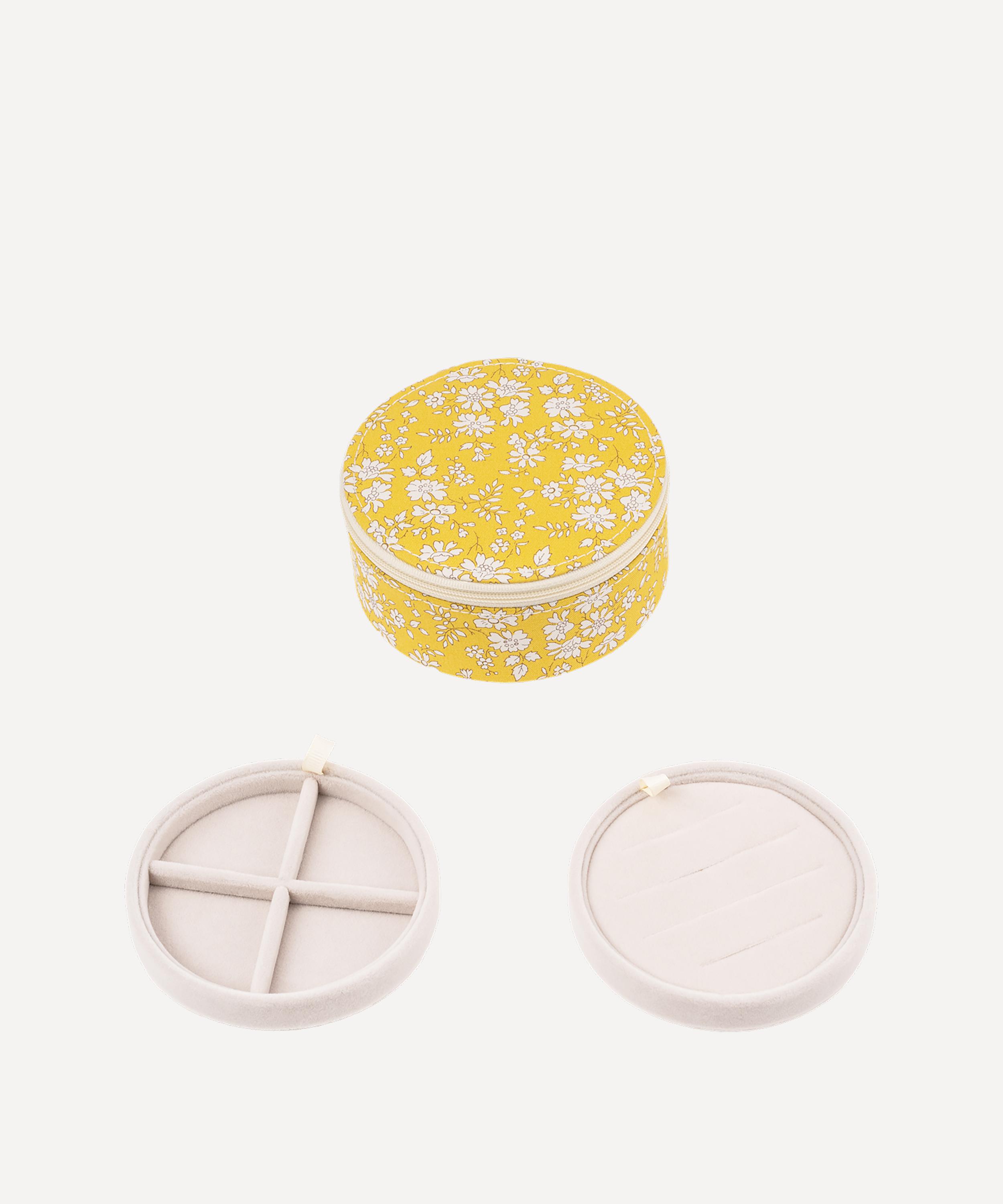 Bon Dep - Capel Tana Lawn™ Cotton Round Jewellery Box image number 0