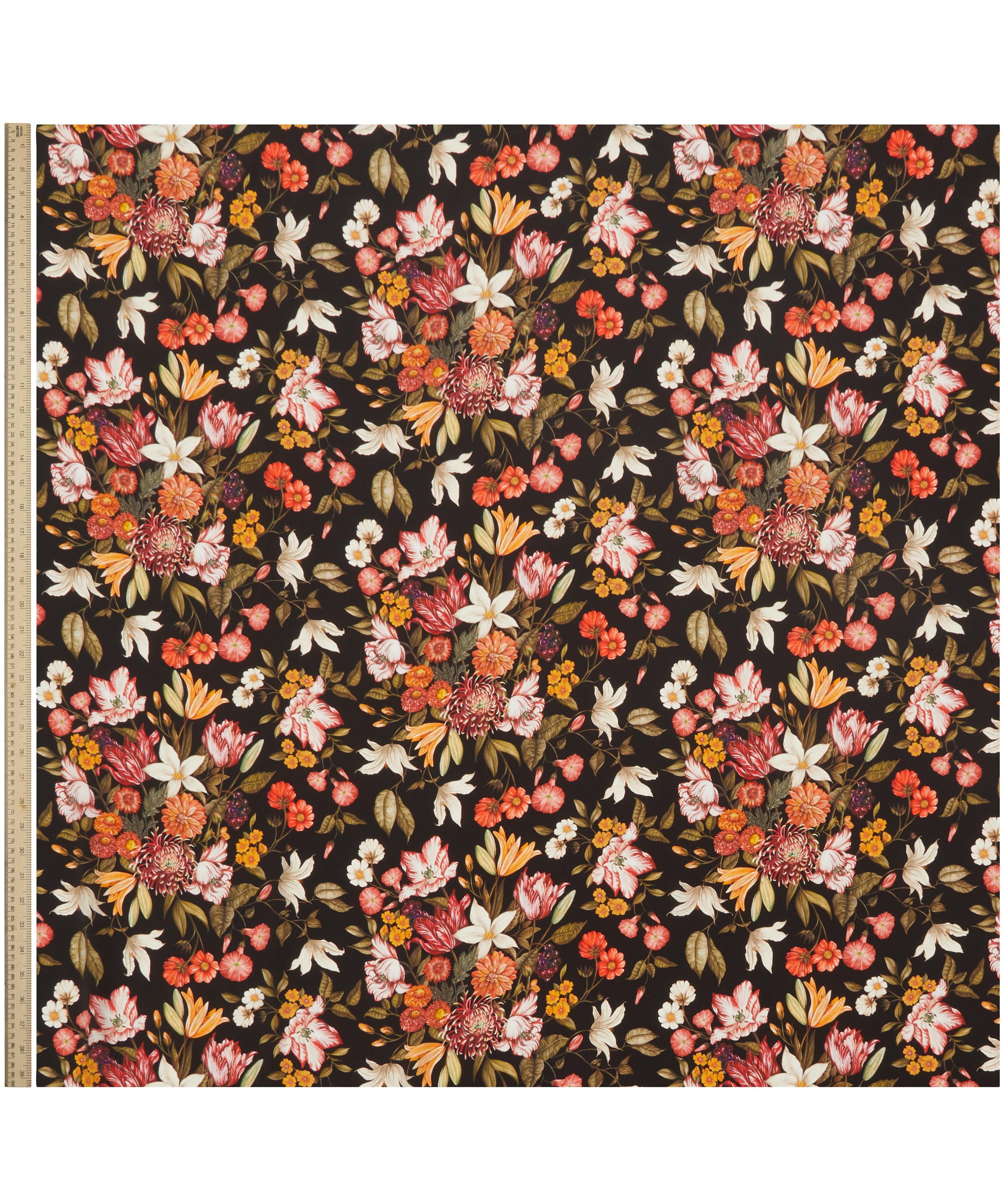 Liberty Fabrics - Stately Bouquet Crepe de Chine image number 1