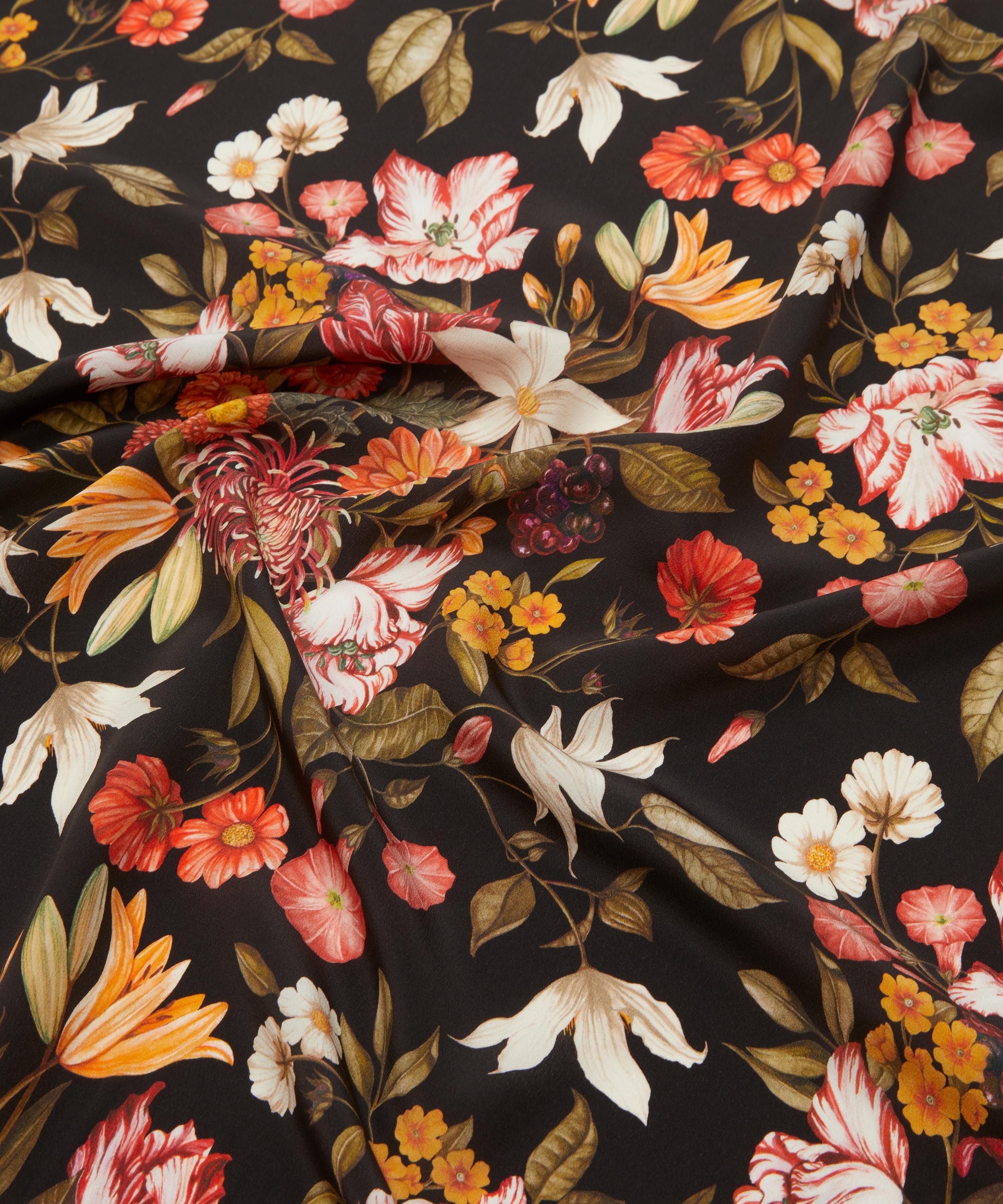 Liberty Fabrics - Stately Bouquet Crepe de Chine image number 3
