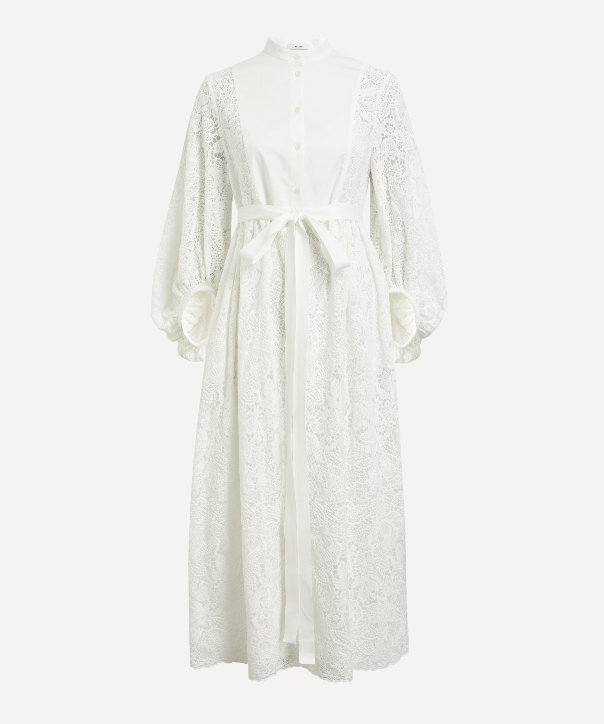 Erdem - Long Sleeve Midi Dress image number 0