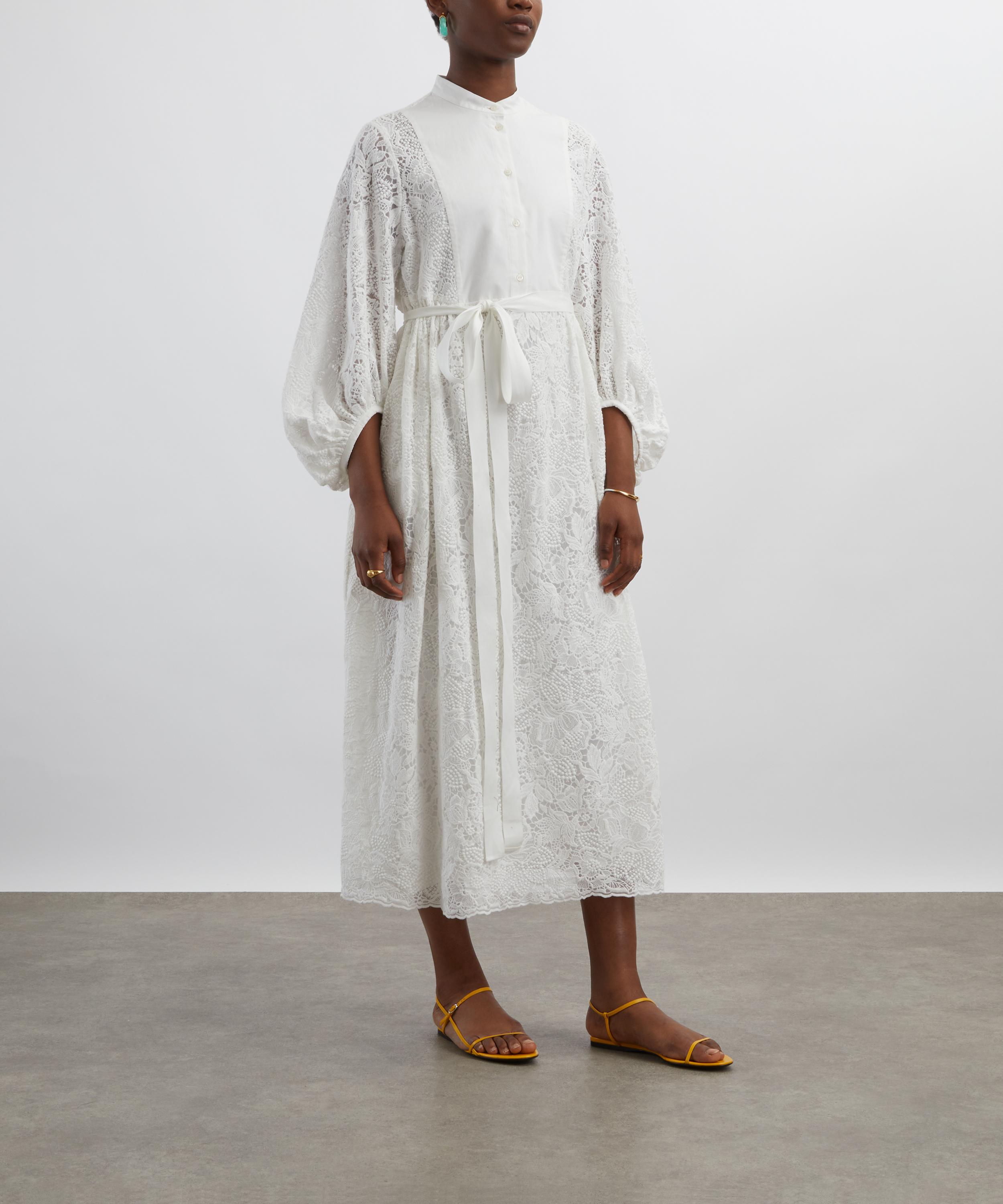 Erdem - Long Sleeve Midi Dress image number 2
