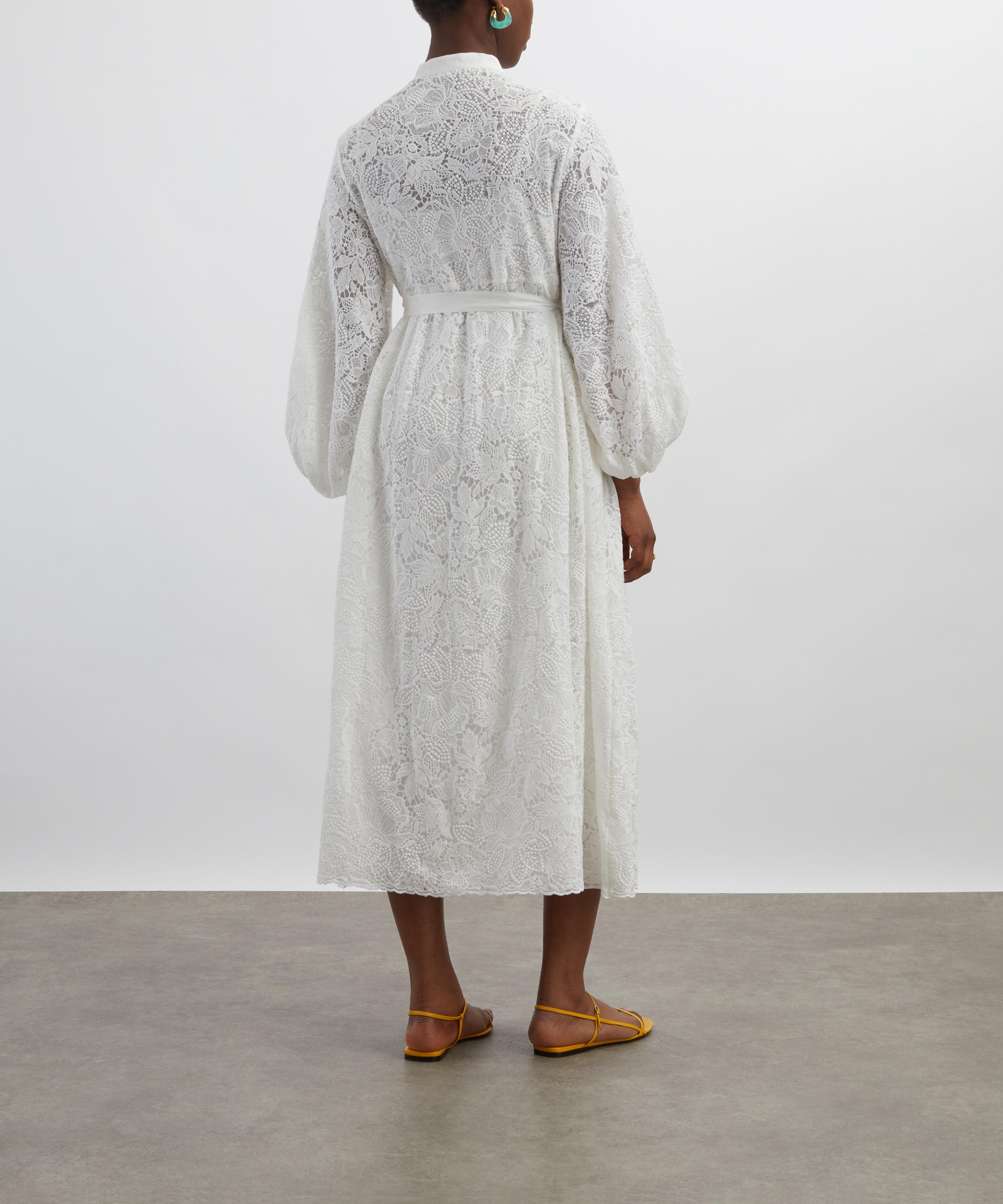 Erdem - Long Sleeve Midi Dress image number 3