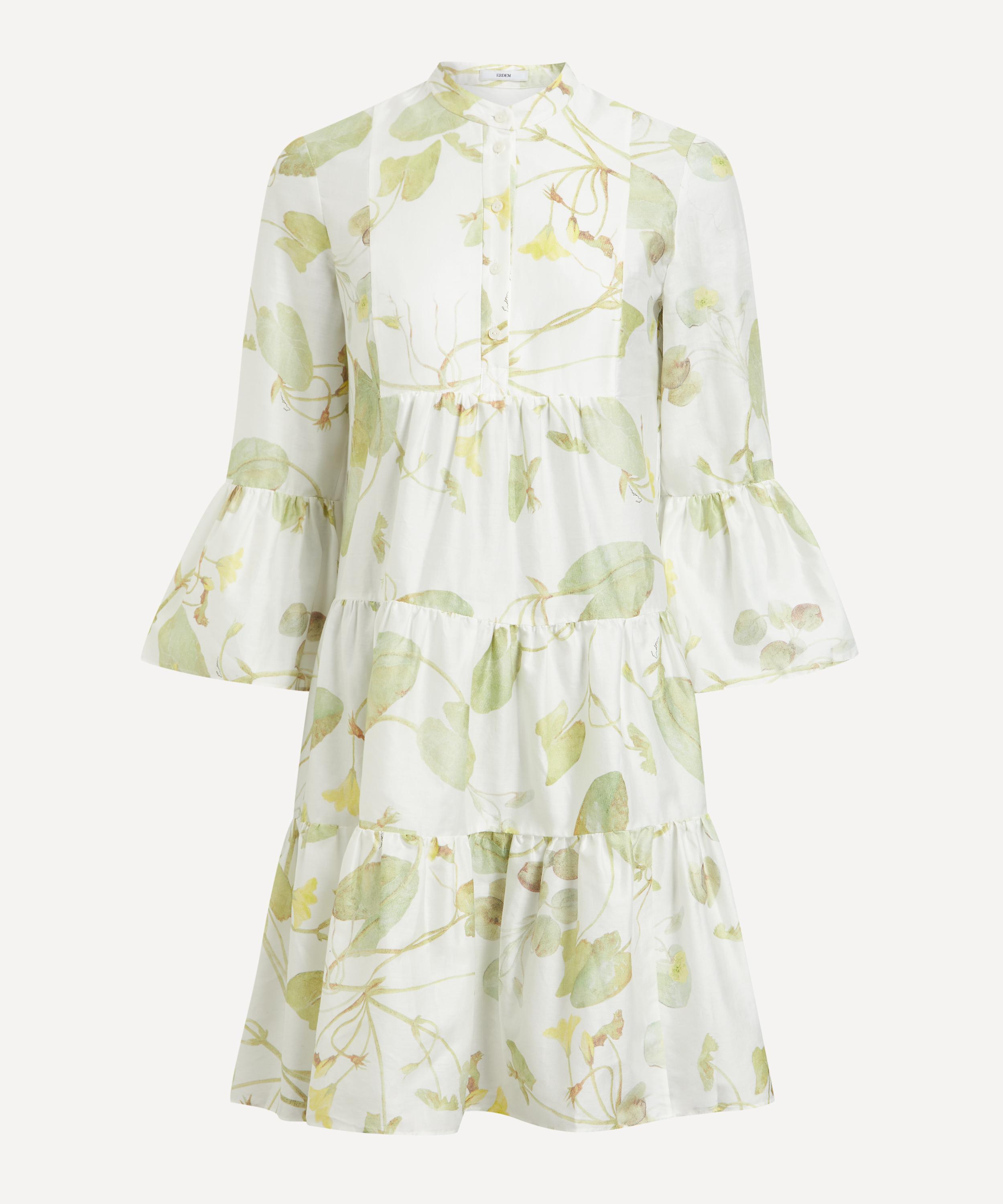 Erdem - Tiered Midi Hem Dress image number 0