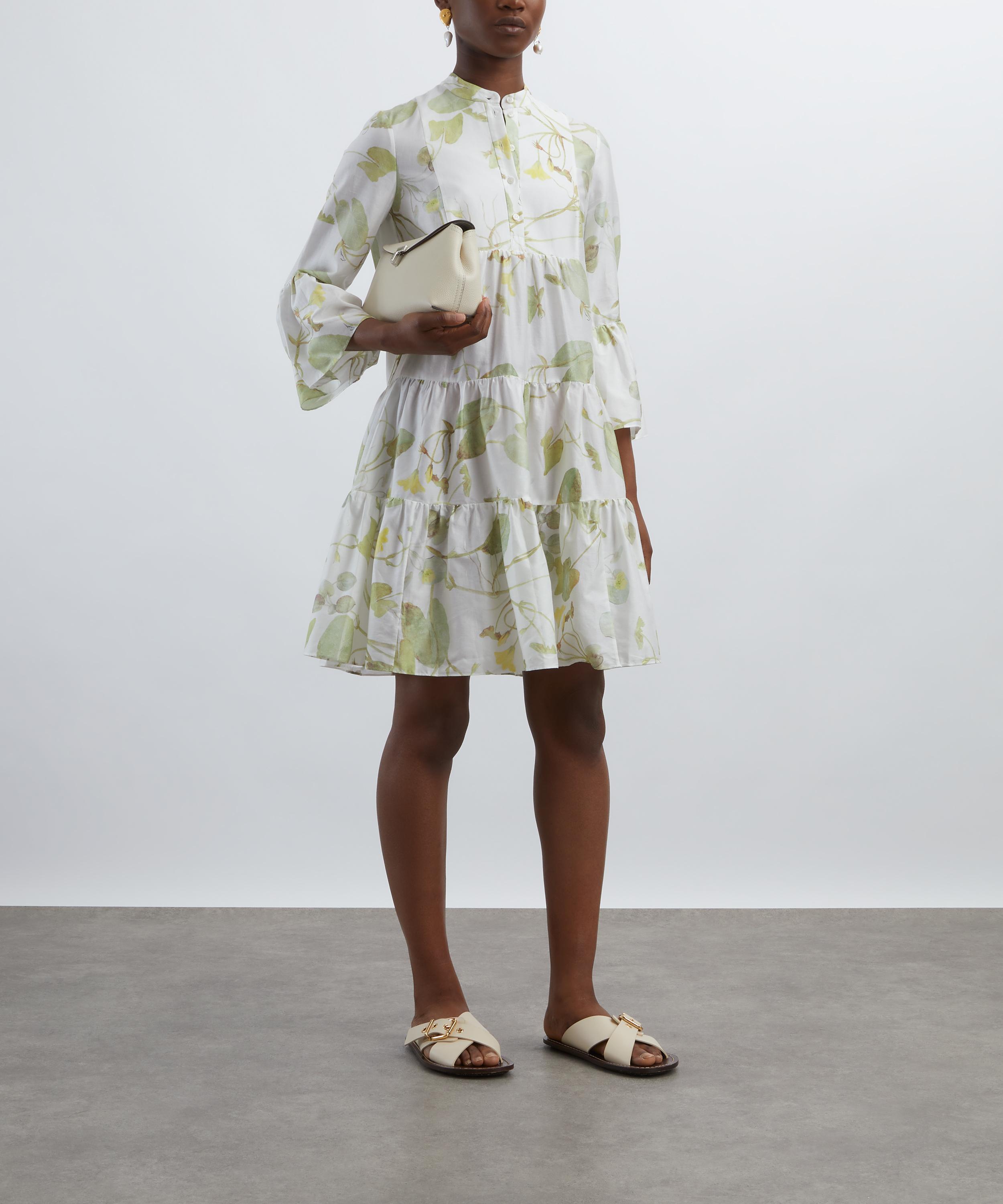 Erdem - Tiered Midi Hem Dress image number 1