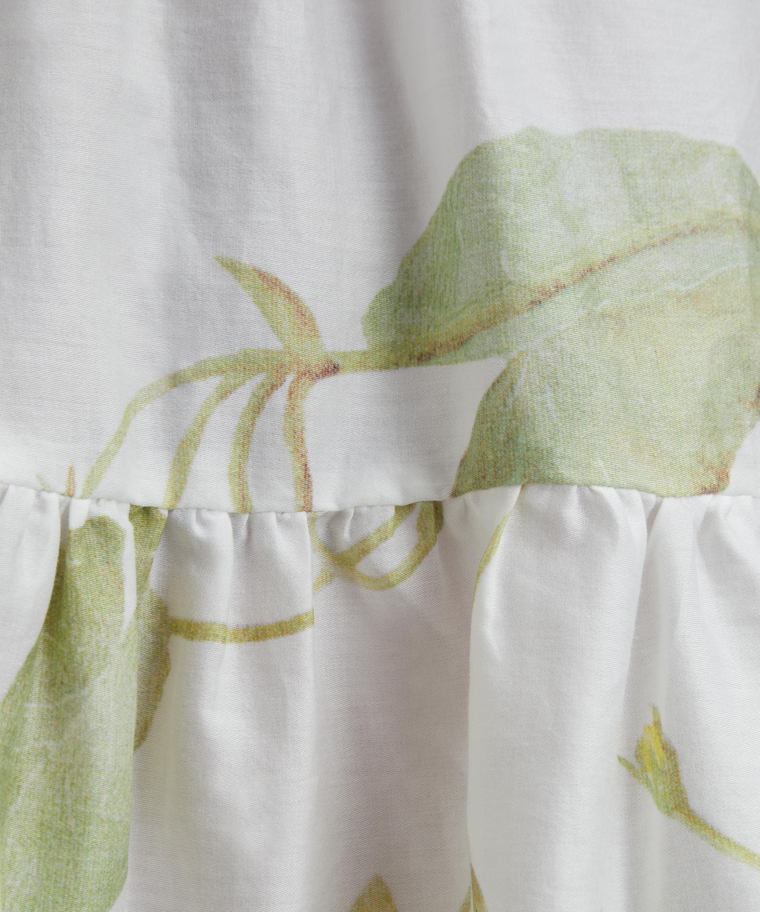 Erdem - Tiered Midi Hem Dress image number 4