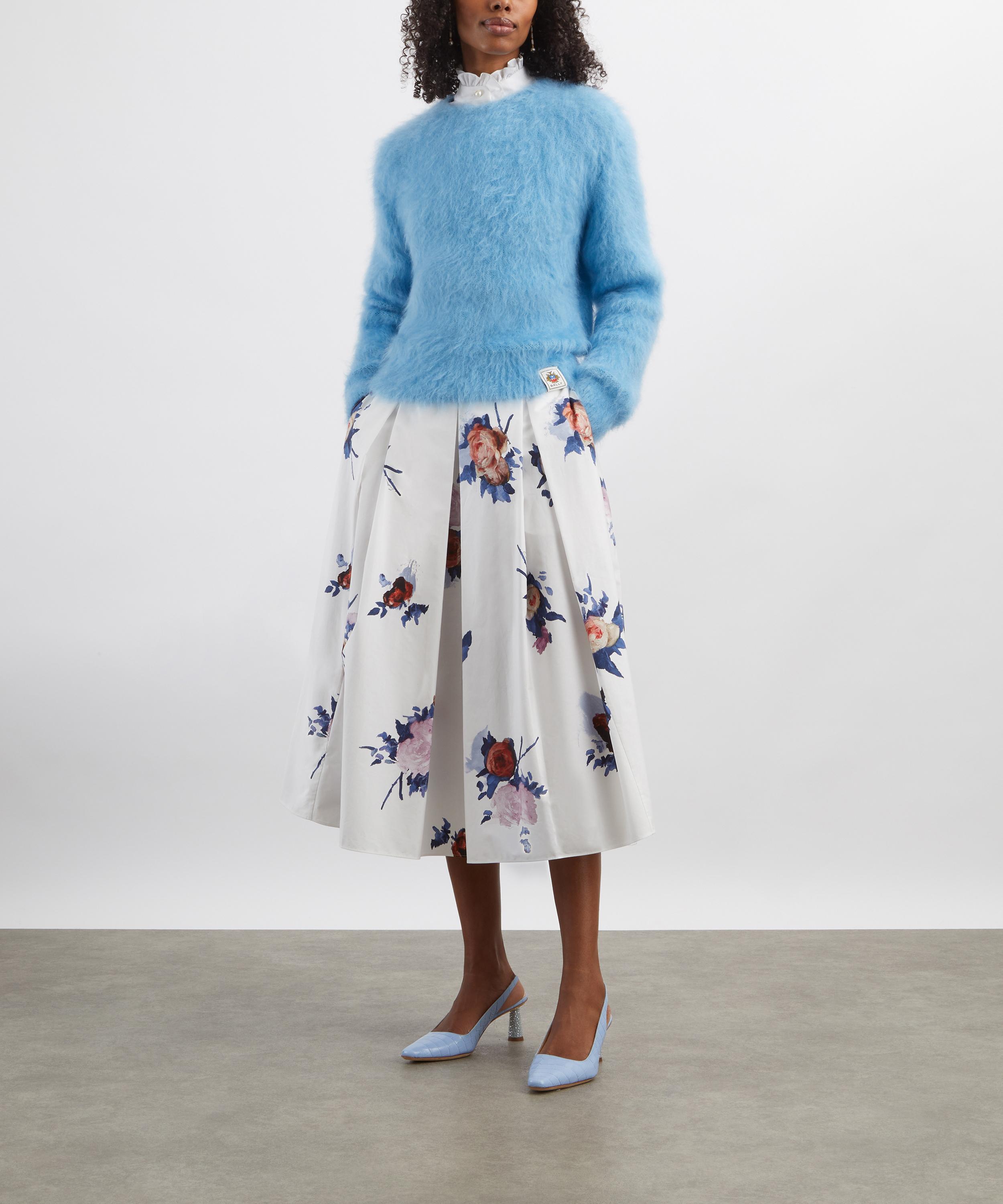 Erdem - Floral Print Midi Skirt image number 1