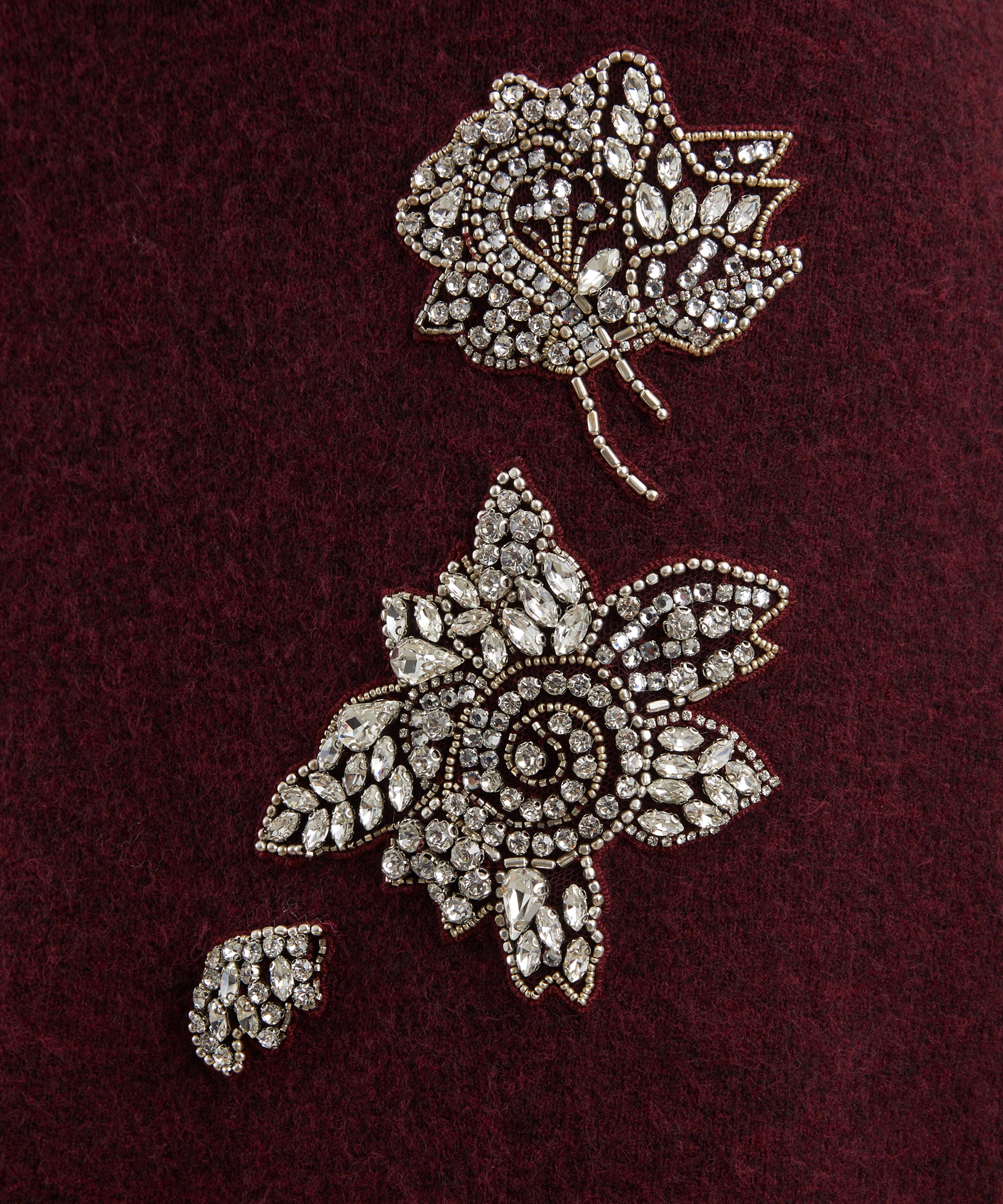 Erdem - Embellished Knit Pencil Skirt image number 4