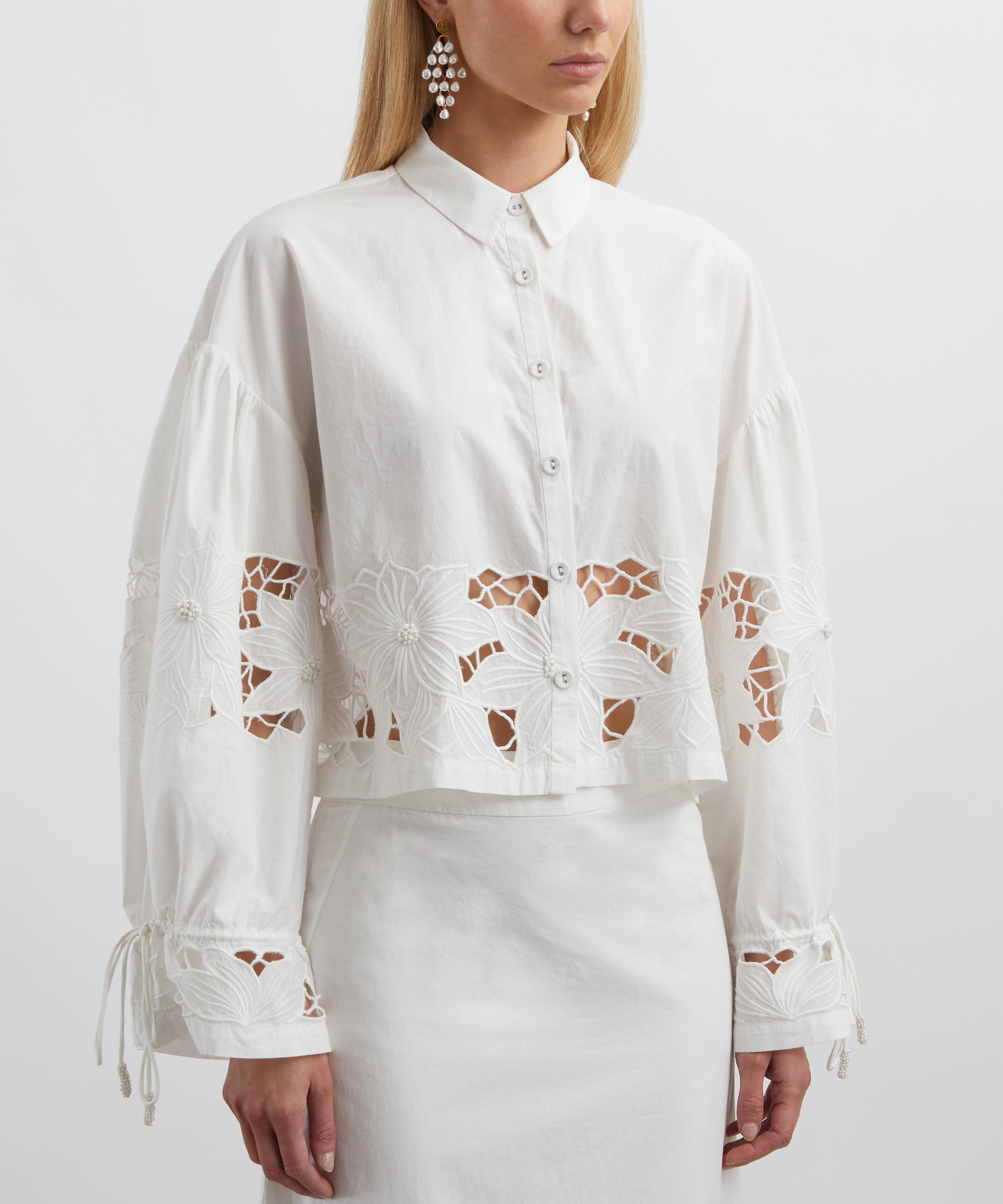 Scarlett Poppies - Tasmin Embroidered Shirt image number 2