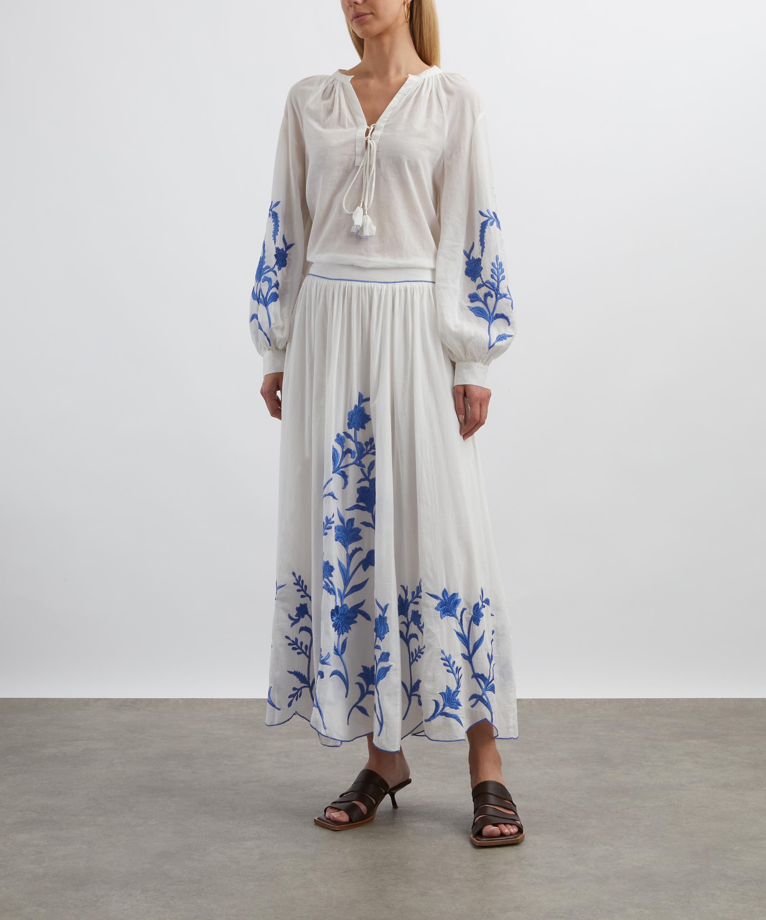 Scarlett Poppies - Talithia Embroidered Skirt image number 1