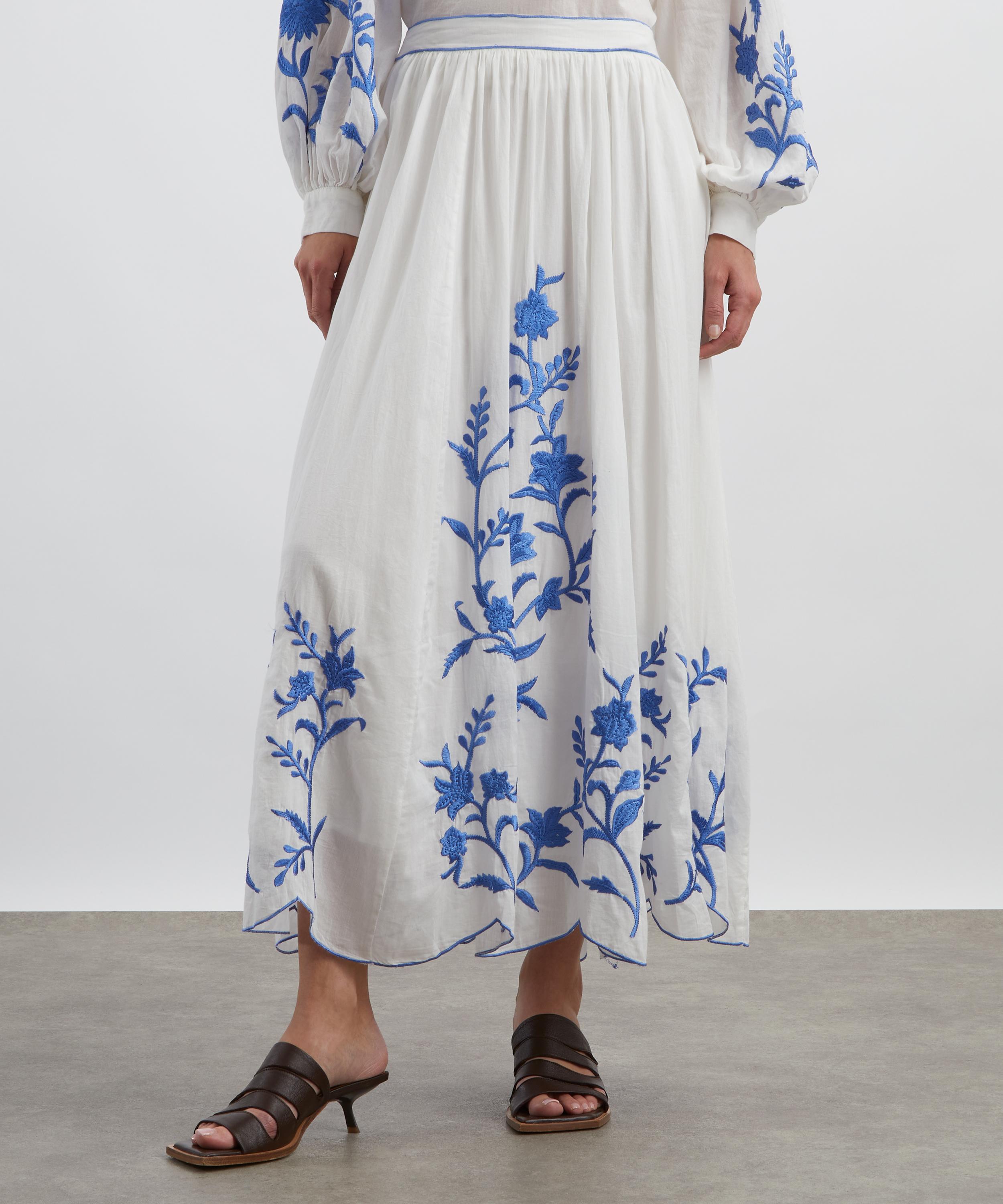 Scarlett Poppies - Talithia Embroidered Skirt image number 2