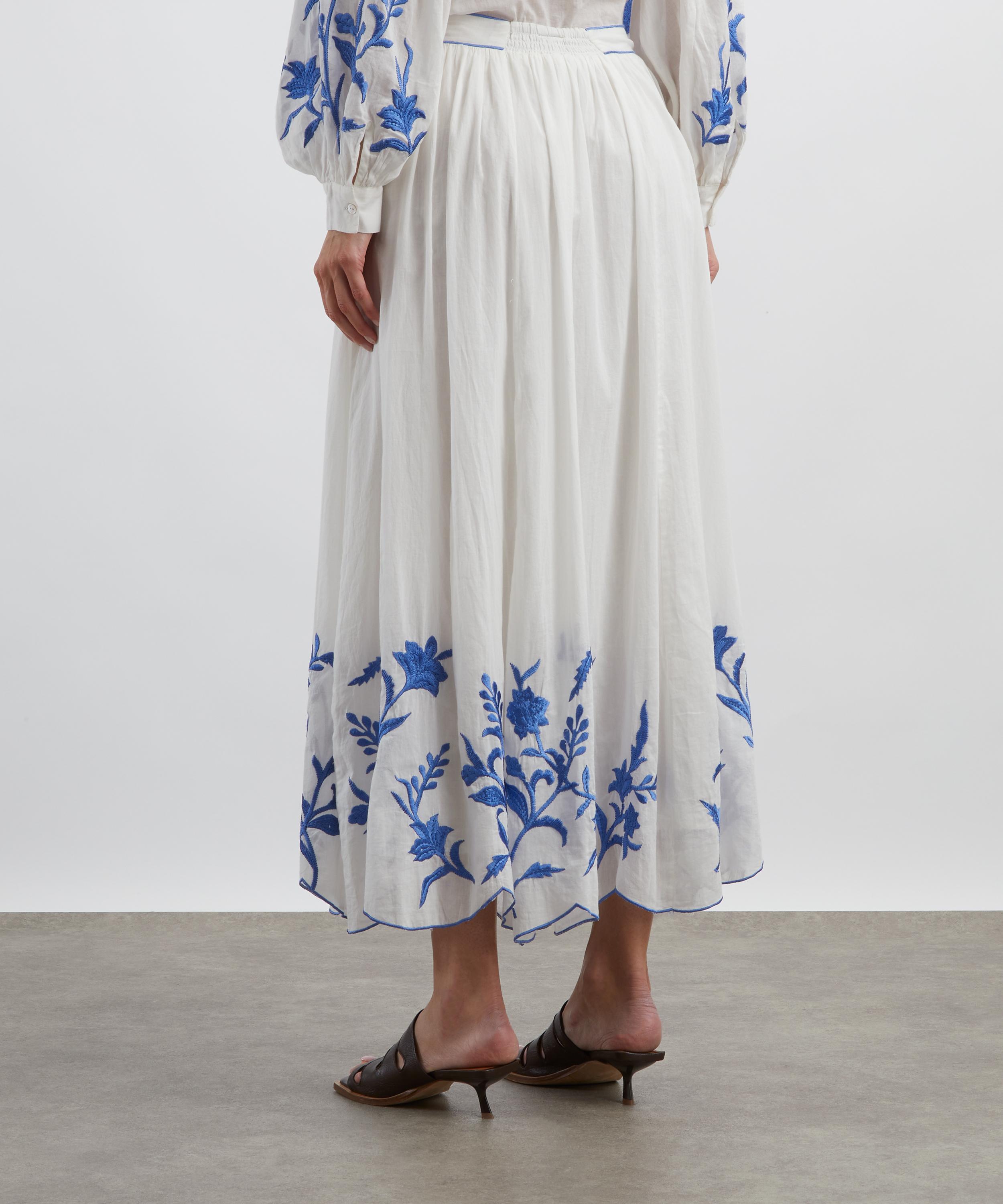 Scarlett Poppies - Talithia Embroidered Skirt image number 3