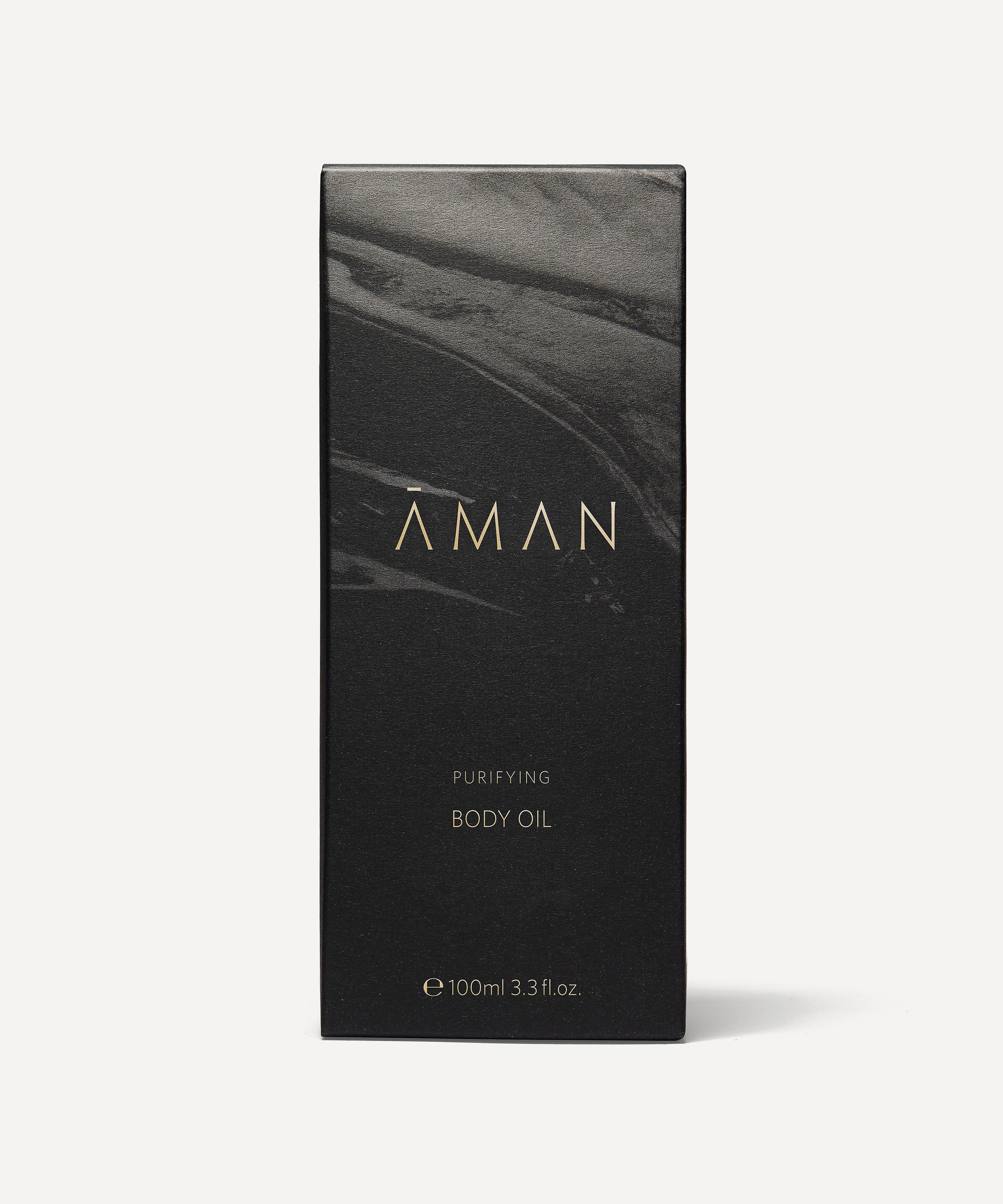 Aman - Grounding Amethyst Bath and Shower Oil 100ml image number 1
