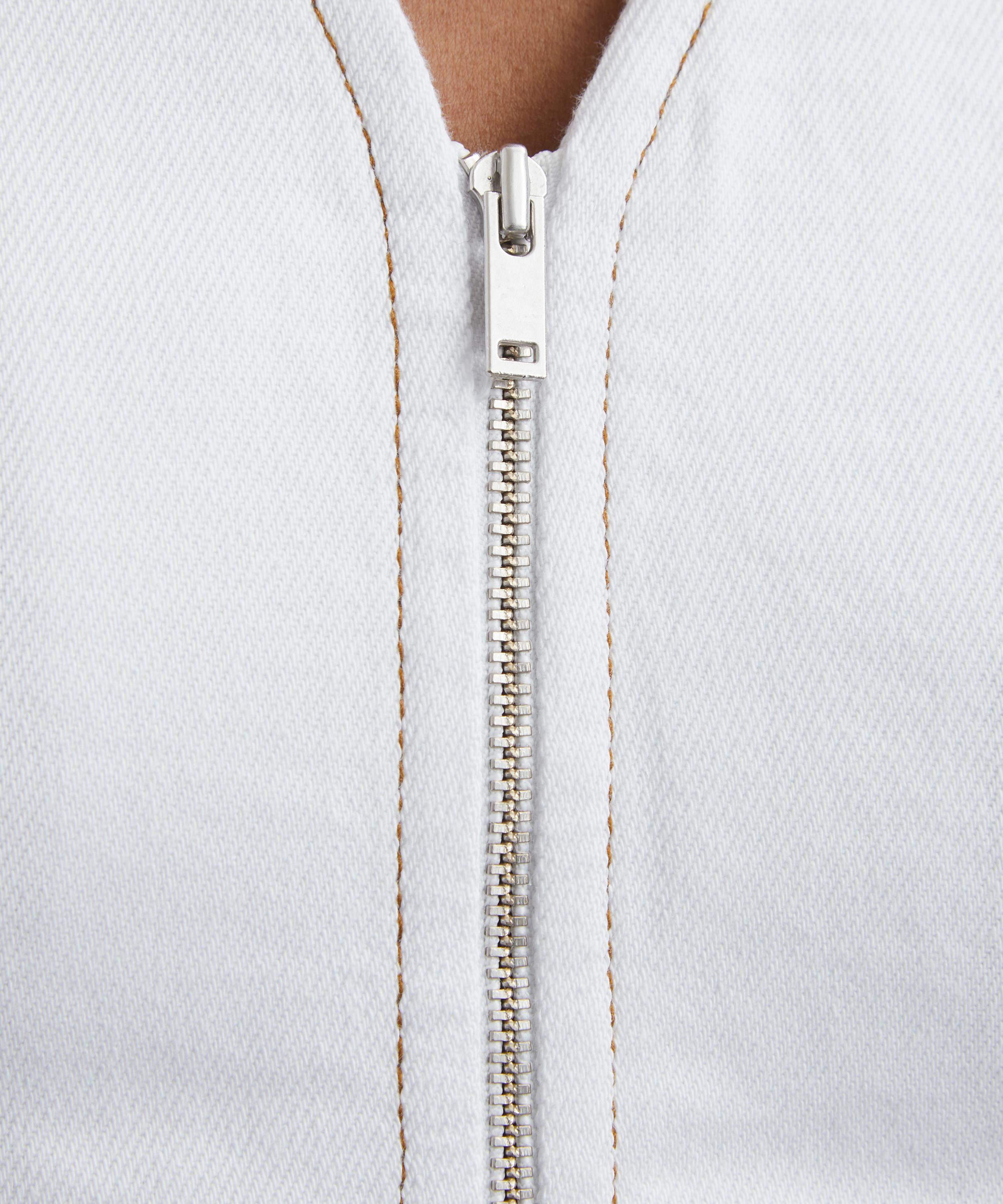Aligne - Whim Zip-Front Denim Top image number 4