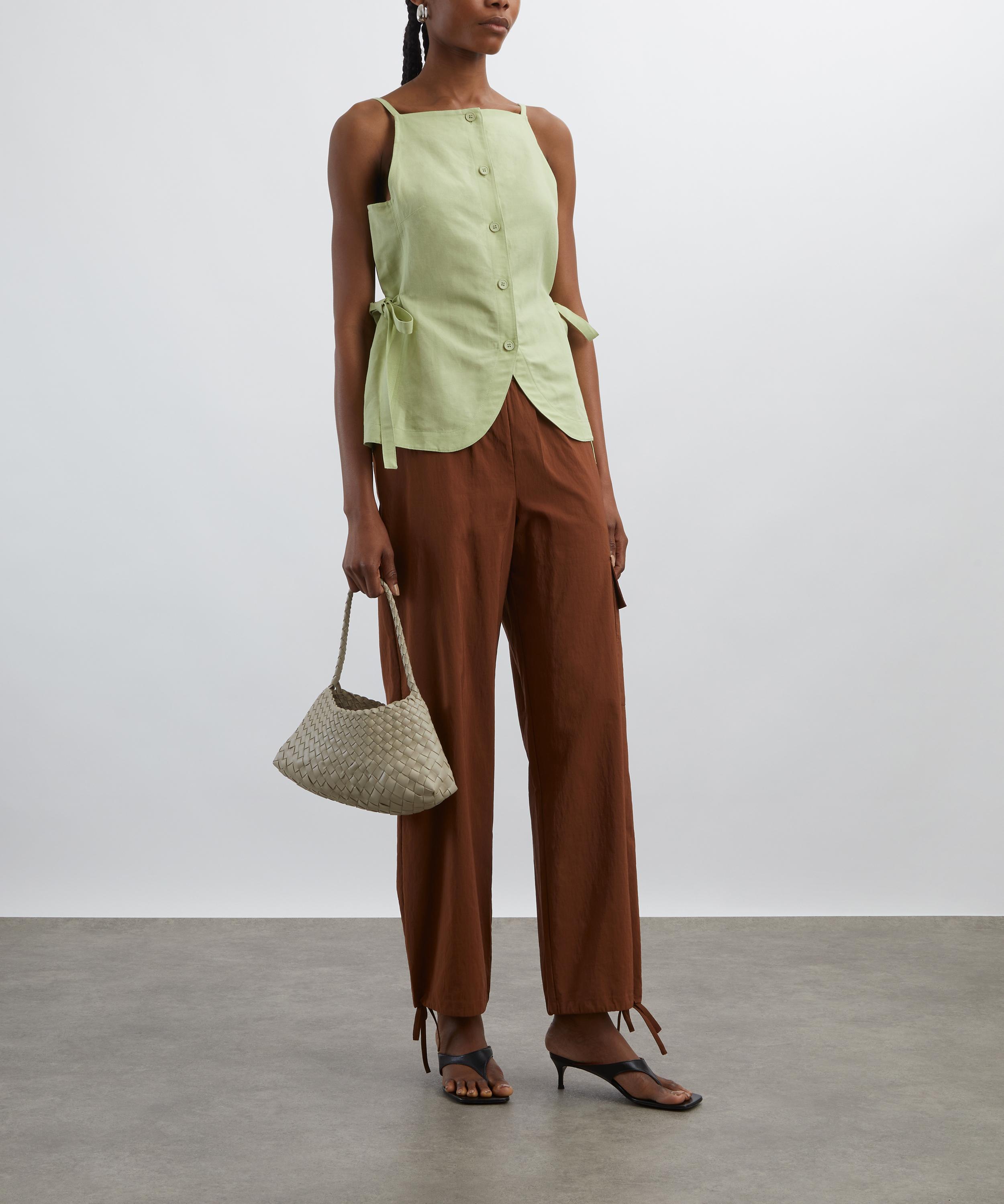 Aligne - Ozais Tie Linen Top image number 1
