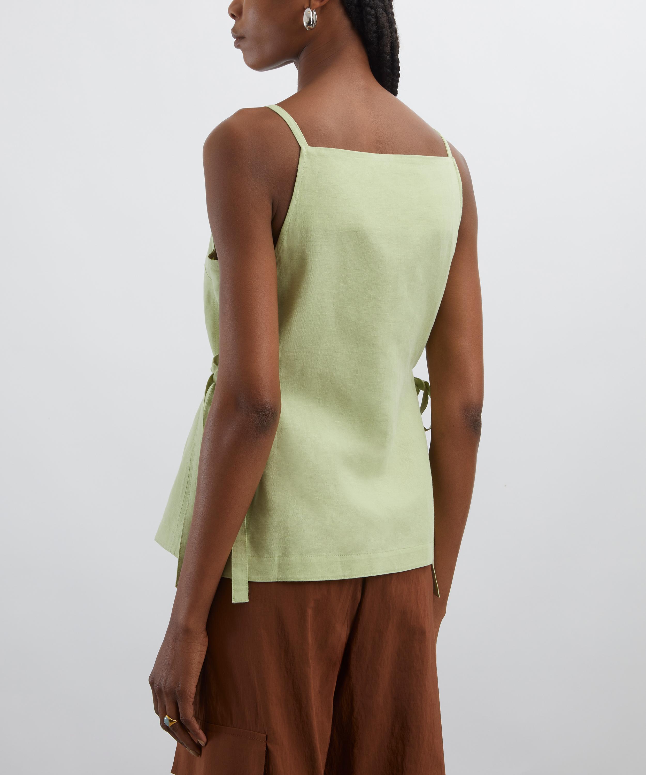 Aligne - Ozais Tie Linen Top image number 3