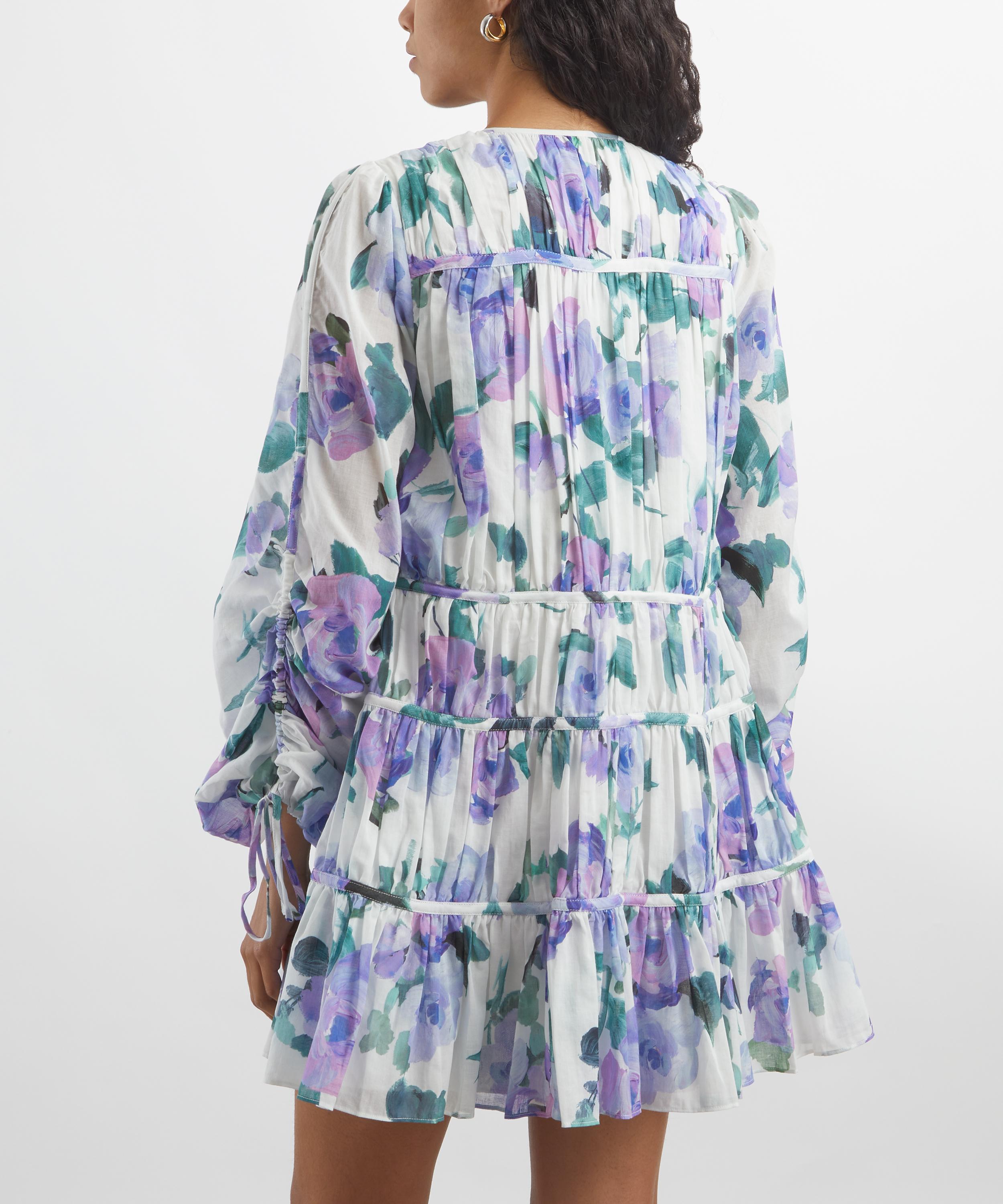 Aje - Clover Lilac Dawn Mini Dress image number 3