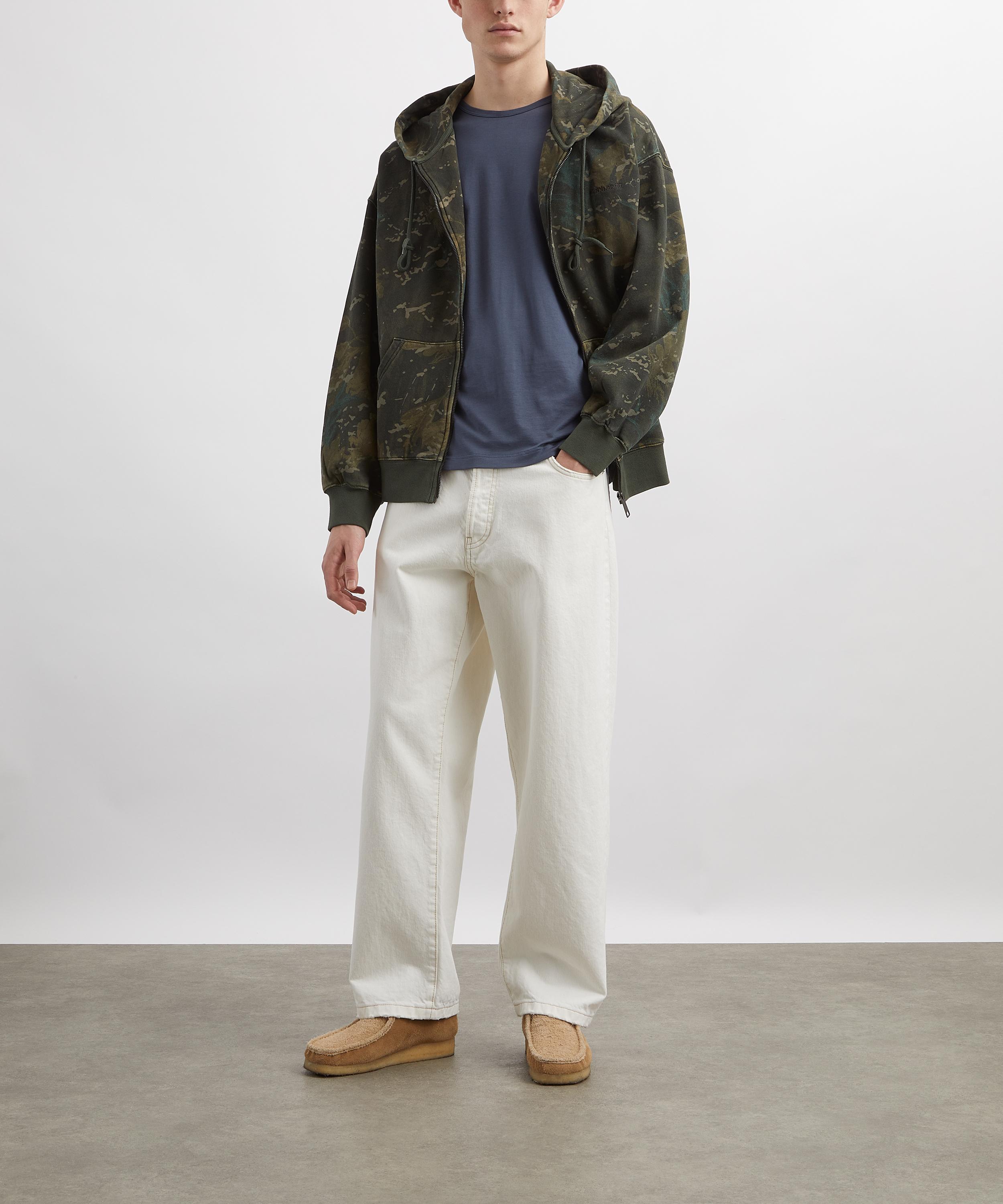 Carhartt WIP - Camo Combi Hooded Benton Sweat Jacket image number 1