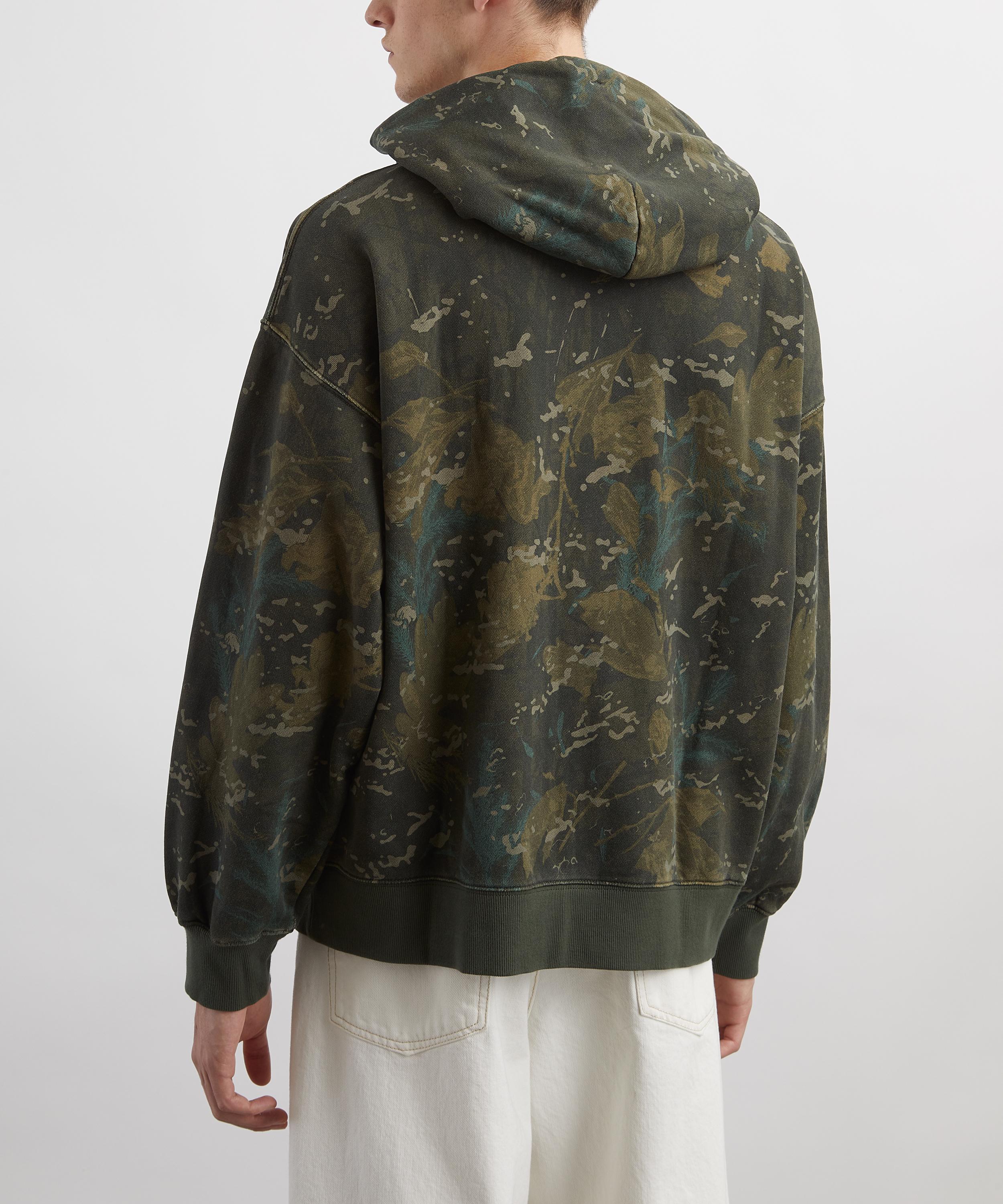 Carhartt WIP - Camo Combi Hooded Benton Sweat Jacket image number 3
