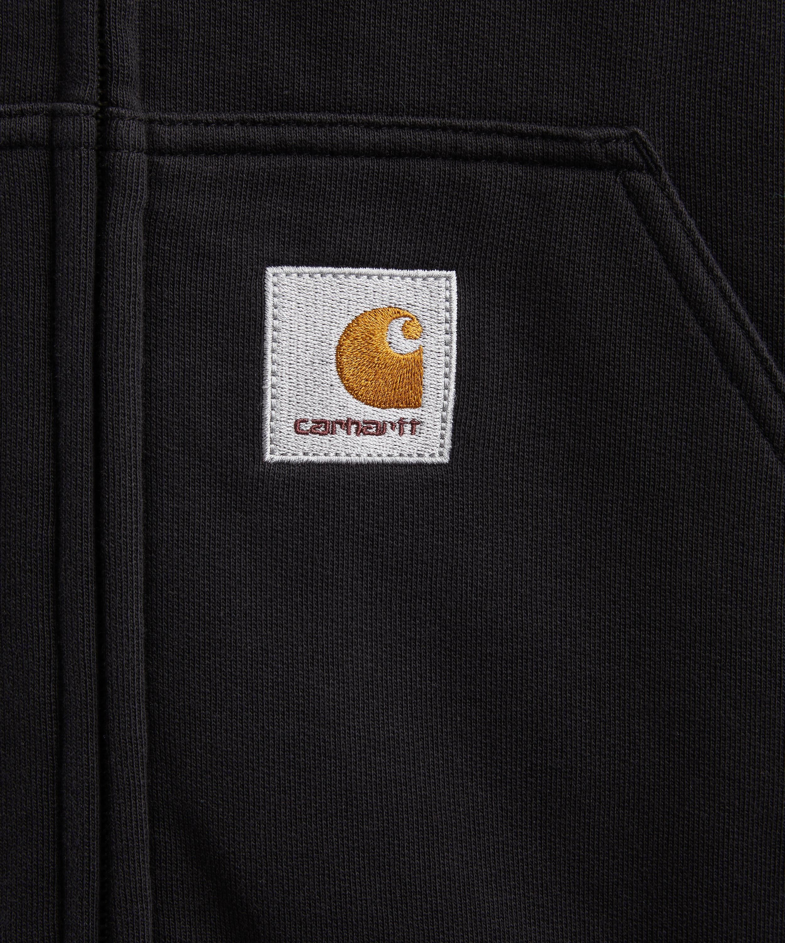 Carhartt WIP - Active Sweat Black Jacket image number 4