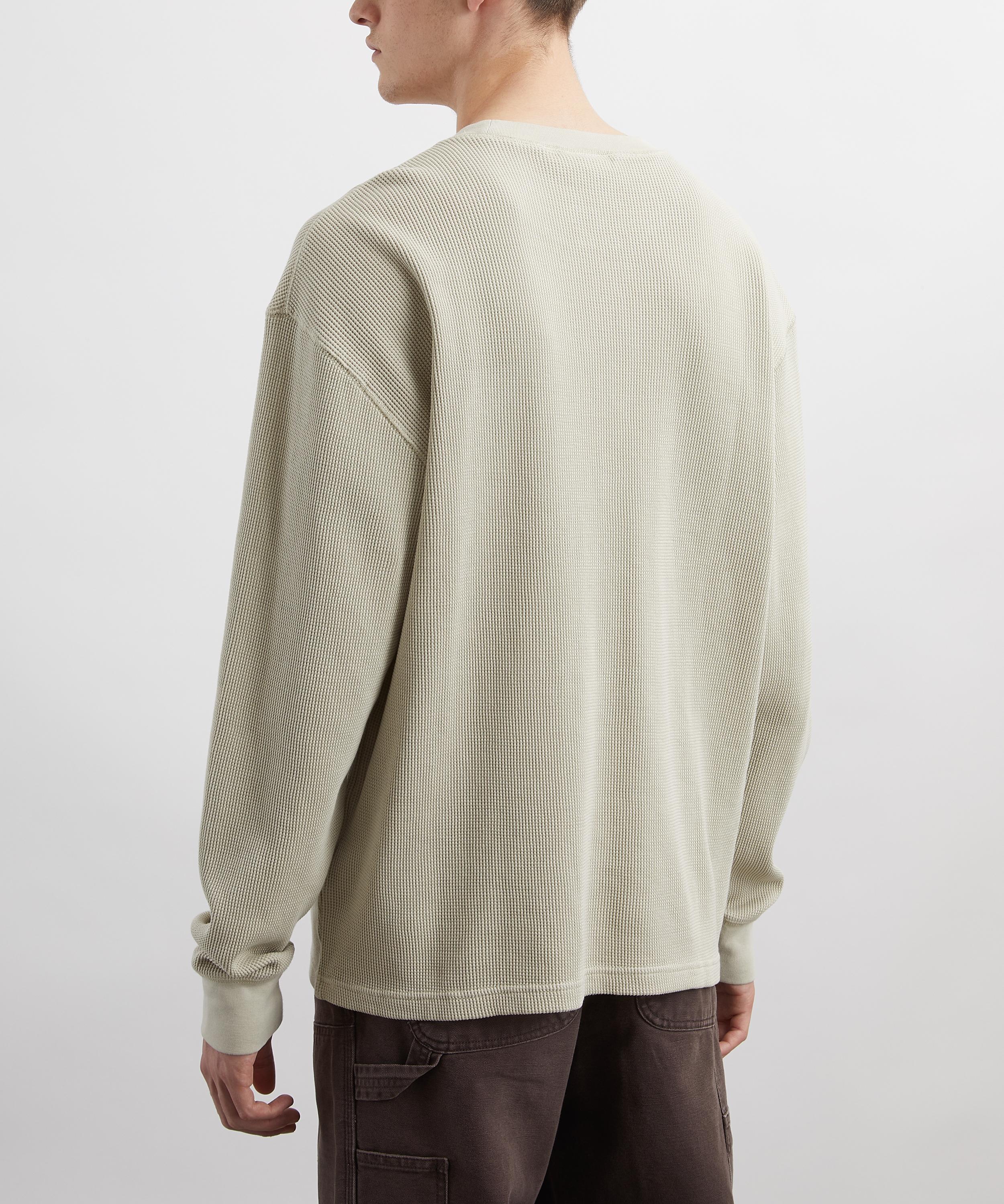 Carhartt WIP - Long-Sleeve Vista Waffle T-Shirt image number 3