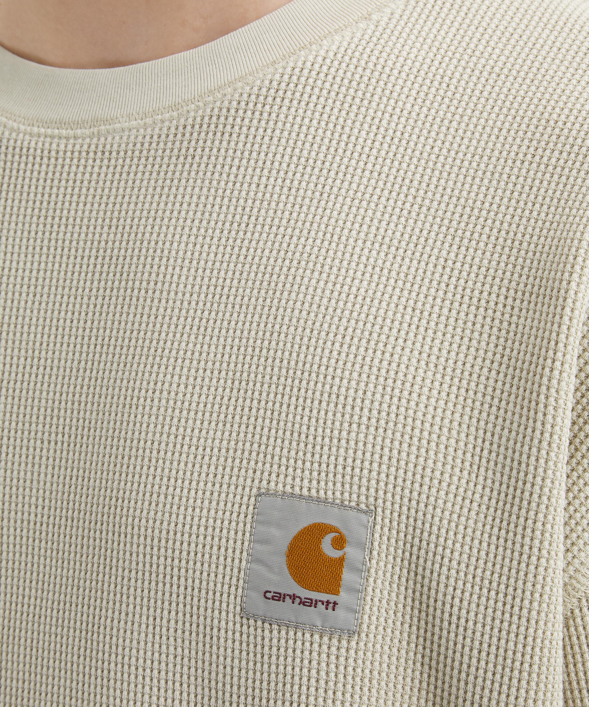 Carhartt WIP - Long-Sleeve Vista Waffle T-Shirt image number 4